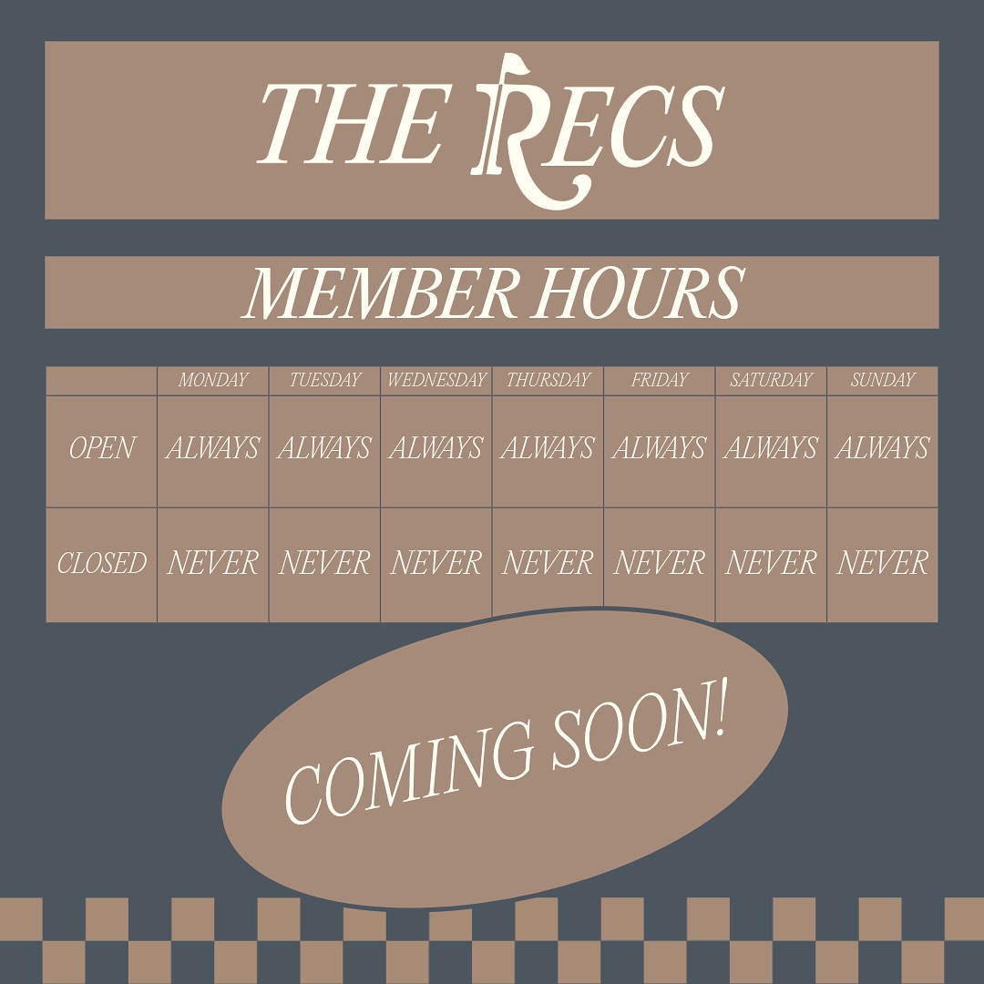It’s your club you should be able to go when you want. The Recs will offer 24/7 service to meet all of our members schedules and needs.
#comingsoon
#newportbeach
#newport
#golf
#golfsimulator