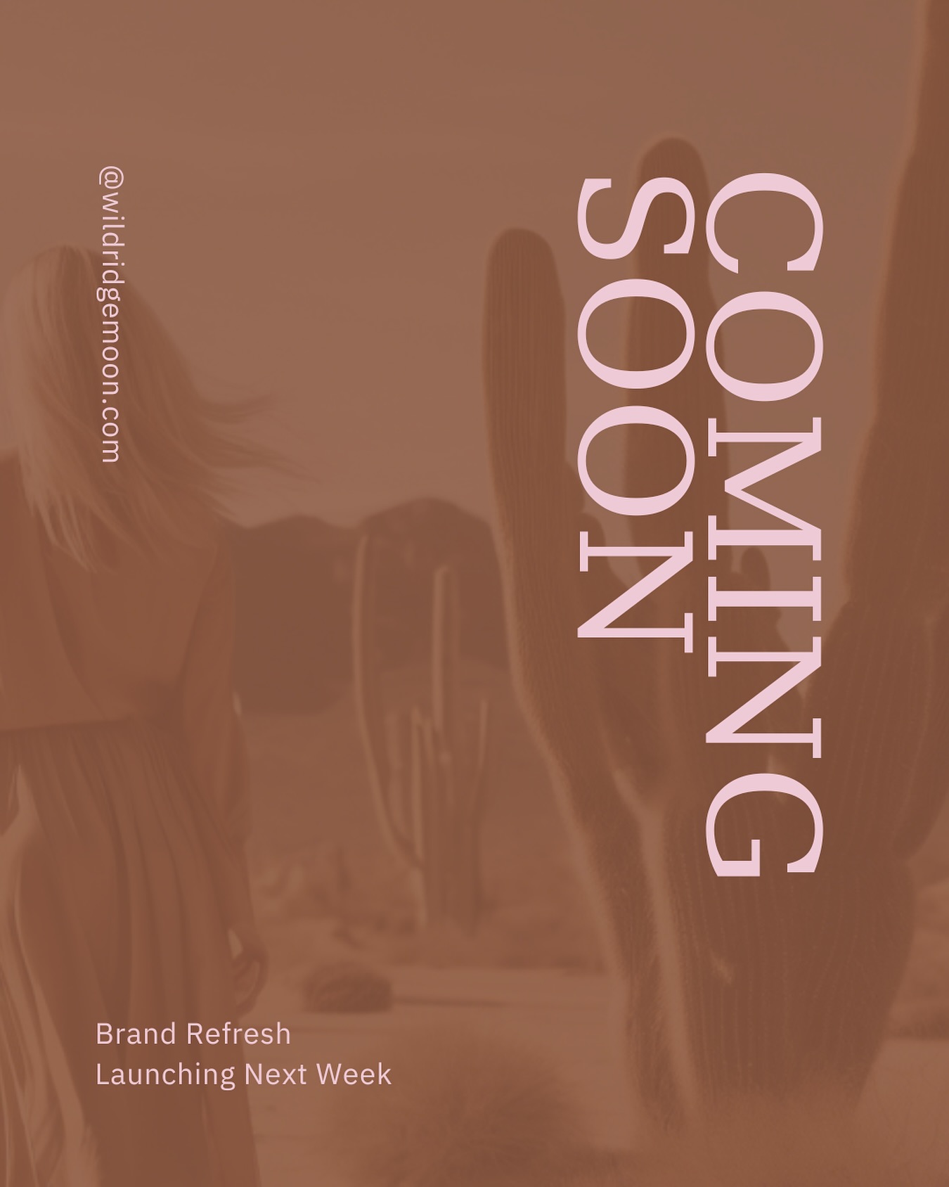 Rebrand coming next week!!! Can’t wait for you to all see our new look ✨
#wildridgemoon #rebrand