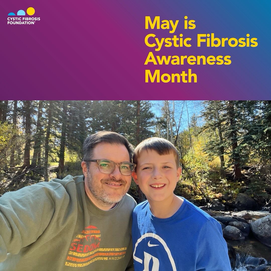 Simon and I are featured on the @cf_foundation Facebook feed today. We love championing their work. It's an incredible honor to be part of this amazing community and to share part of our story.
•
“Simon isn't short on confidence, and it really is beautiful,” Nic Allen, a father of a child with cystic fibrosis, said. “He doesn't see CF as a limitation, and goes into every challenge believing that anything is possible.”
Simon was diagnosed with CF shortly after he was born 12 years ago. His dad, Nic, shares his optimism about the future.
“His 12 years of life so far have seen the most radical advancements in treatments for people living with CF, thanks to the work of the CF Foundation and amazing researchers and pharmaceutical companies,” he said. “I can't imagine the progress we'll make in the next 12 years, and I truly believe that one day, folks with CF can enjoy the same quality of life and longevity of life as anyone else."
•
@cf_foundation
@cfftennessee
@sueallen610