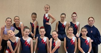 Today our incredible aerobics team competed for the very first time. They did an amazing job and had an absolute blast! To top it off, they came home with first place!
Big shout out to Sahara, Stevie and Olive for all the work they have done to prepare the team.
So proud! 🥇