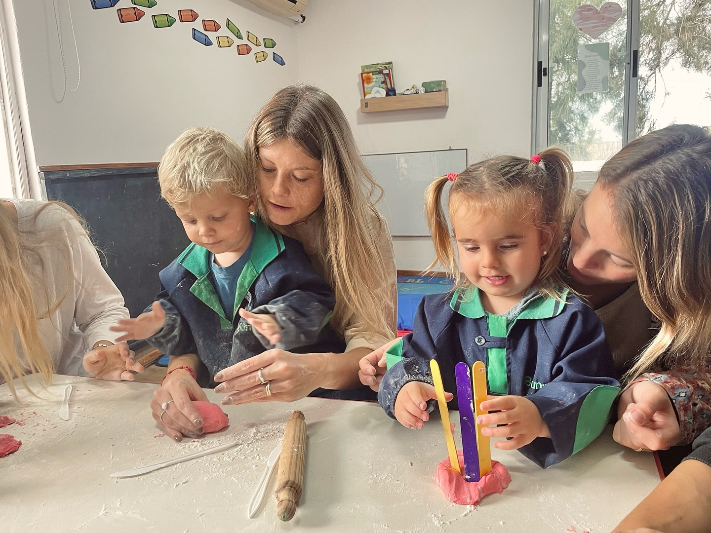Celebrating Mother’s Day in Green Class Altos
