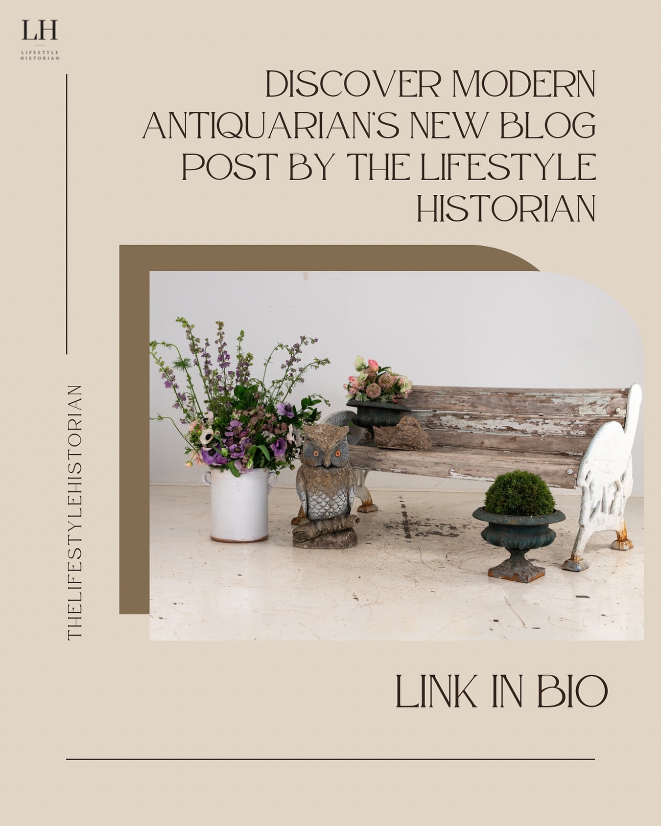 So excited to be working with @modernantiquarian sharing the history behind its wonderful antiques through blogs and product descriptions! Learn more in the newest May blog on how “Gardens Around the World Celebrate the Season of Renewal”- please see link in bio.
Dreaming now of future trips to Japan to experience hanami or to Romania for Mărțișor celebrations! Share your spring garden traditions below and let The Lifestyle Historian help research and share the history behind your brand and products! 💡