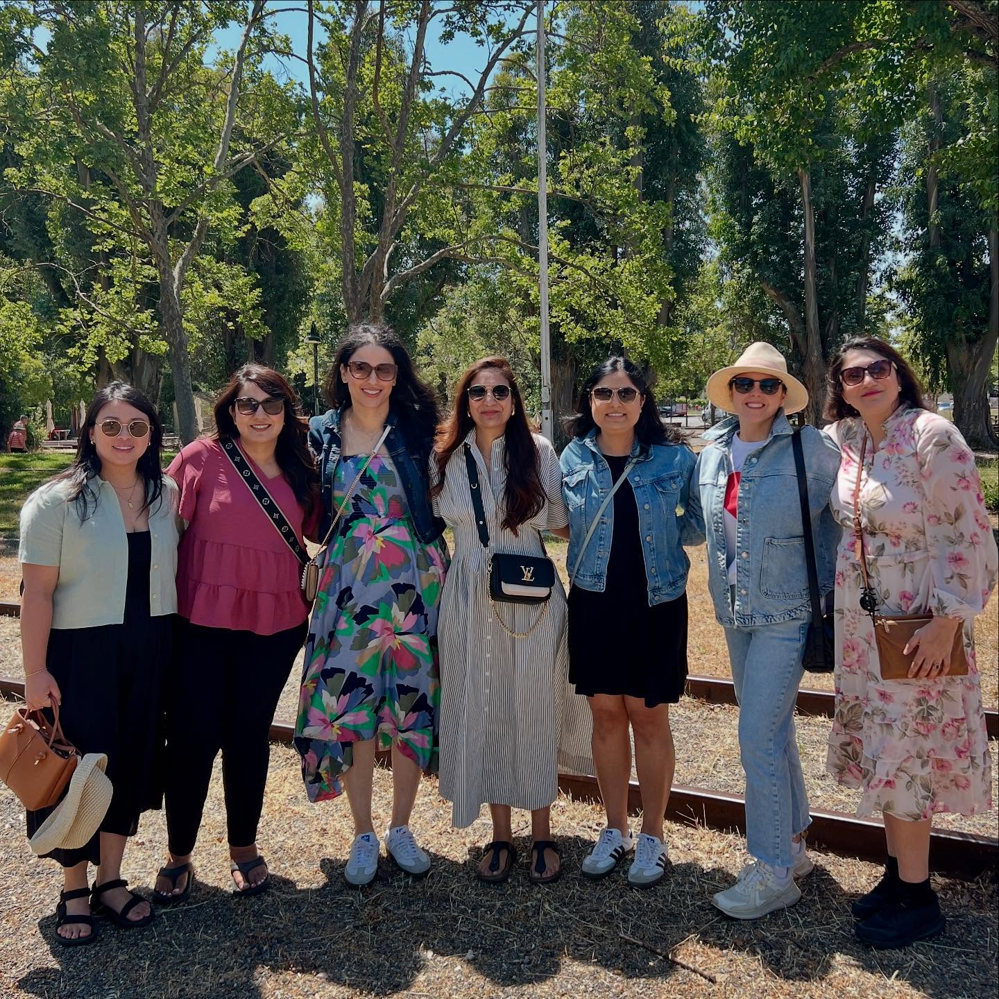 What a fun group of gals from Toronto on a private tour- celebrating birthdays, weddings, friendships and sisterhood! Such lovely, fun ladies!