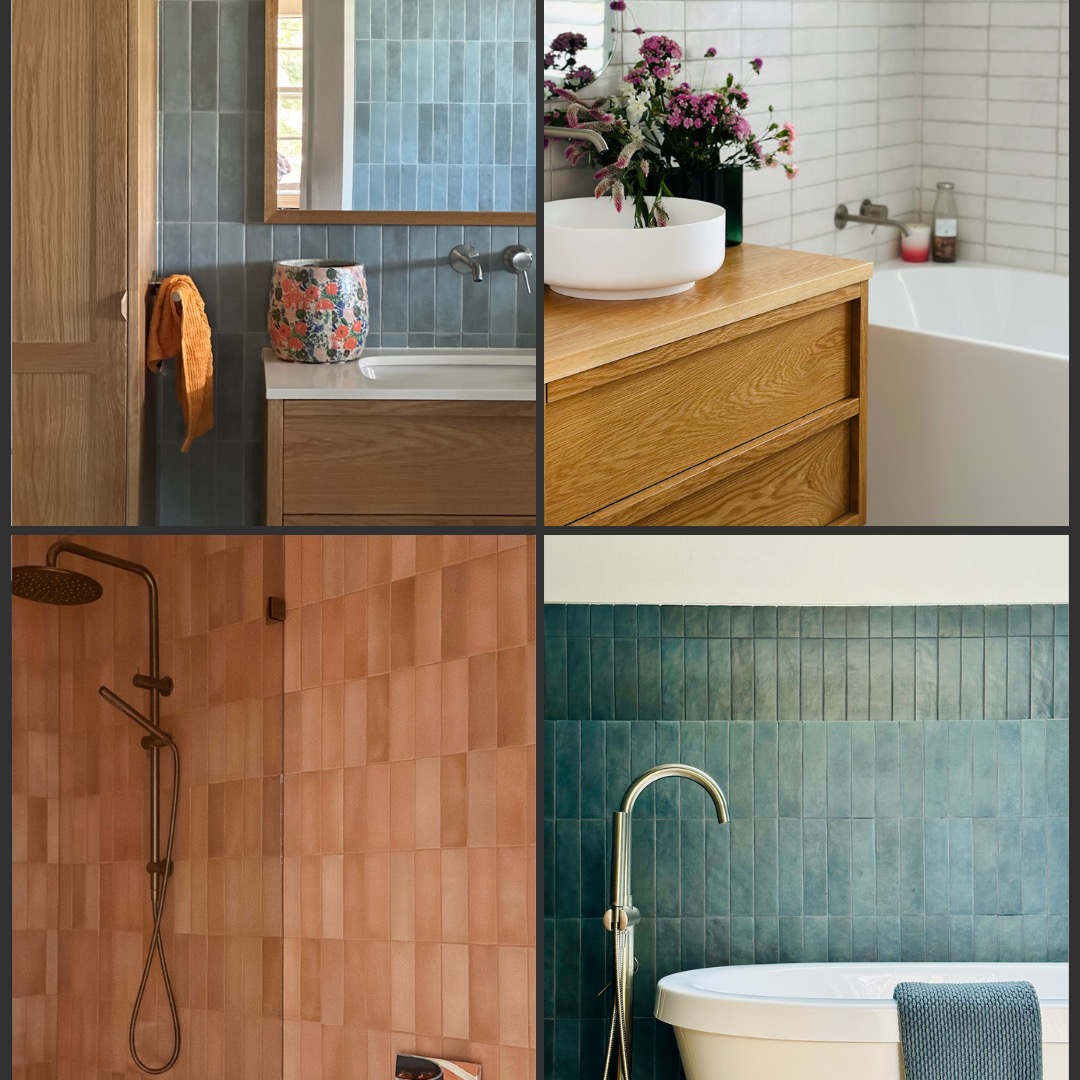 The colour of your bathroom tiles plays a key role in shaping the overall atmosphere of the space. It’s more than a design choice—it’s an experience as shown here in this beautiful renovation where we had 4 fabulous bathrooms to decorate.
* The light blue variegated tiles bring a fresh, calming and airy mood. * The soft warm white tiles were selected for their timeless simplicity.
* The darker navy tones add depth and sophistication creating a modern, moody retreat.
* The dusty pink in the powder room lend a gentle warmth and were paired with beautiful bronze tap ware.
The right tile colour can completely transform your bathroom into a place that reflects your style and supports your routine.
Want more expert design insights and thoughtful inspiration? Head over to my website and join the mailing list for exclusive tips, trend updates and curated ideas delivered straight to your inbox.
#SydneyInteriors
#Rickwardesignstudio
#BathroomDesignSydney
#Bathroommakeoversouthernhighlands
#ModernAustralianHomes
#AustralianInteriors
#BathroomInspo
#ElevatedEverydaySpaces
#TimelessDesign
#StudioStyleBathroom
#TileLove
#ModernMinimalist
#BathroomRefresh
#functionalbathroomspaces