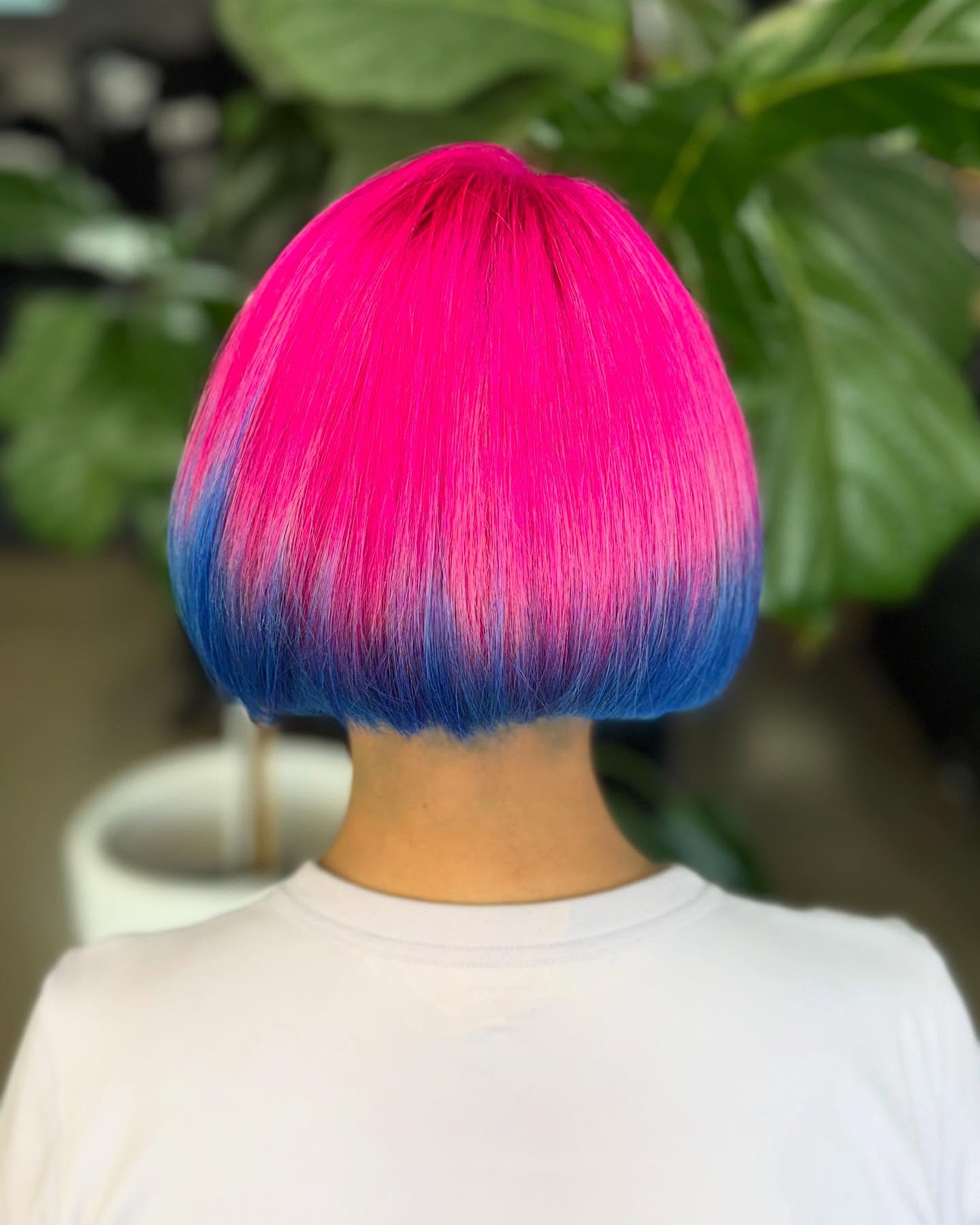 A bit of colour for to warm you up Melbourne. 💕❄️ @mukhaircare_professional