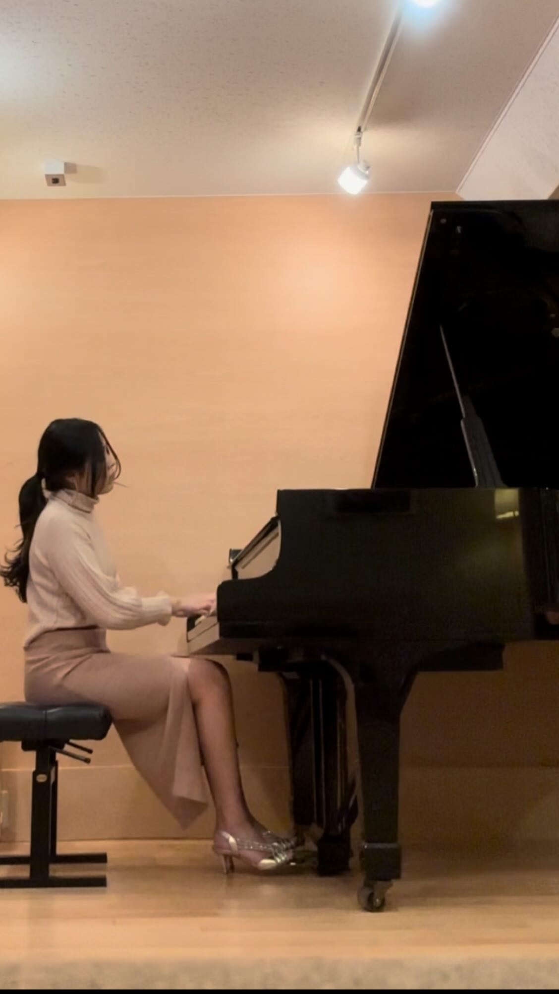 found a video of me rehearsing Amy Beach Ballade Op. 6…😌☕️