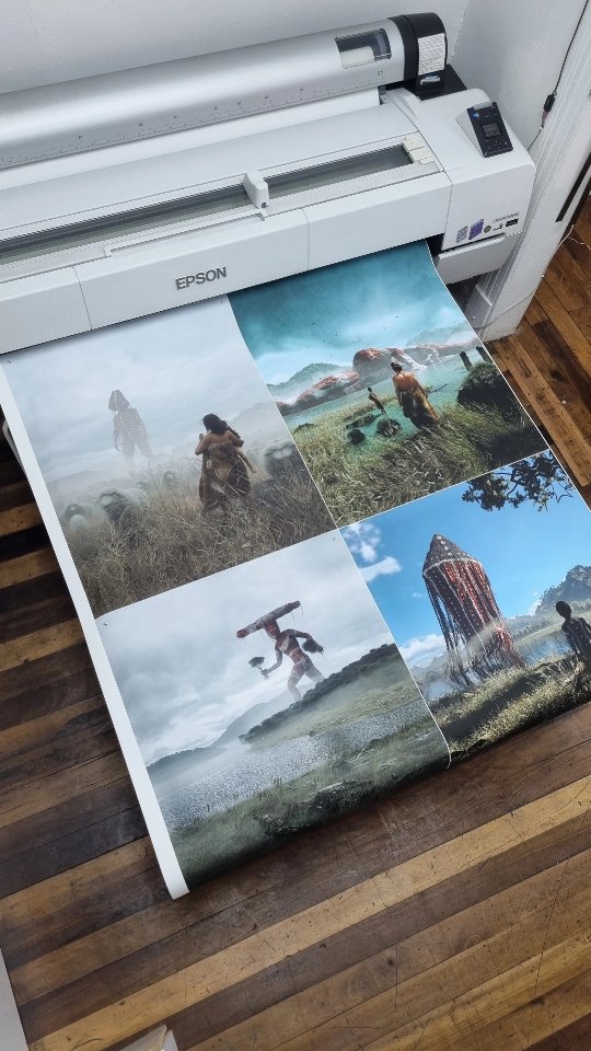 Una Sombra Austral, proyecto del artista visual @estebanlbustos parte a su segunda exposición➡️➡️
Impreso en Fredrix Canvas Vivid 350g