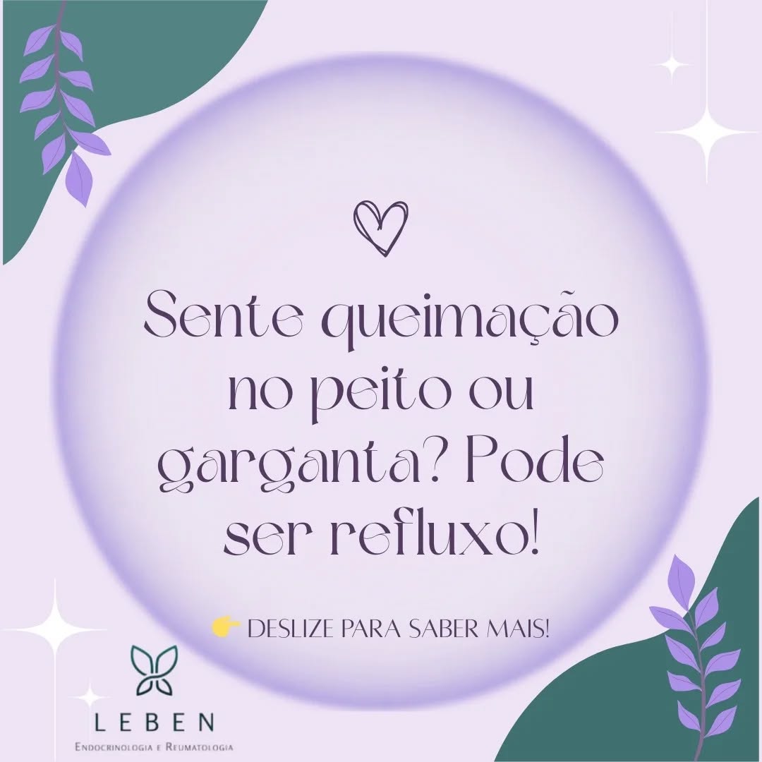 Você sente azia ou queimação com frequência? Pode ser refluxo gastroesofágico (DRGE), uma condição que afeta muitas pessoas, mas que pode e deve ser tratada.
No carrossel de hoje, falo sobre:
✔️ Sintomas mais comuns
✔️ Cuidados com a alimentação
✔️ Hábitos e ajustes no ambiente
✔️ Riscos de complicações
✔️ Exames que ajudam no diagnóstico
👩⚕️ Como clínica geral, posso te ajudar no diagnóstico e no tratamento individualizado.
📲 Agende sua consulta e cuide da sua saúde digestiva!
#refluxo o #azia #refluxogastroesofagico #saúdedigestiva a #clinicageral #consultamedica #cuidedevocê #qualidadedevidaesaúde #endoscopia #saudepreventiva