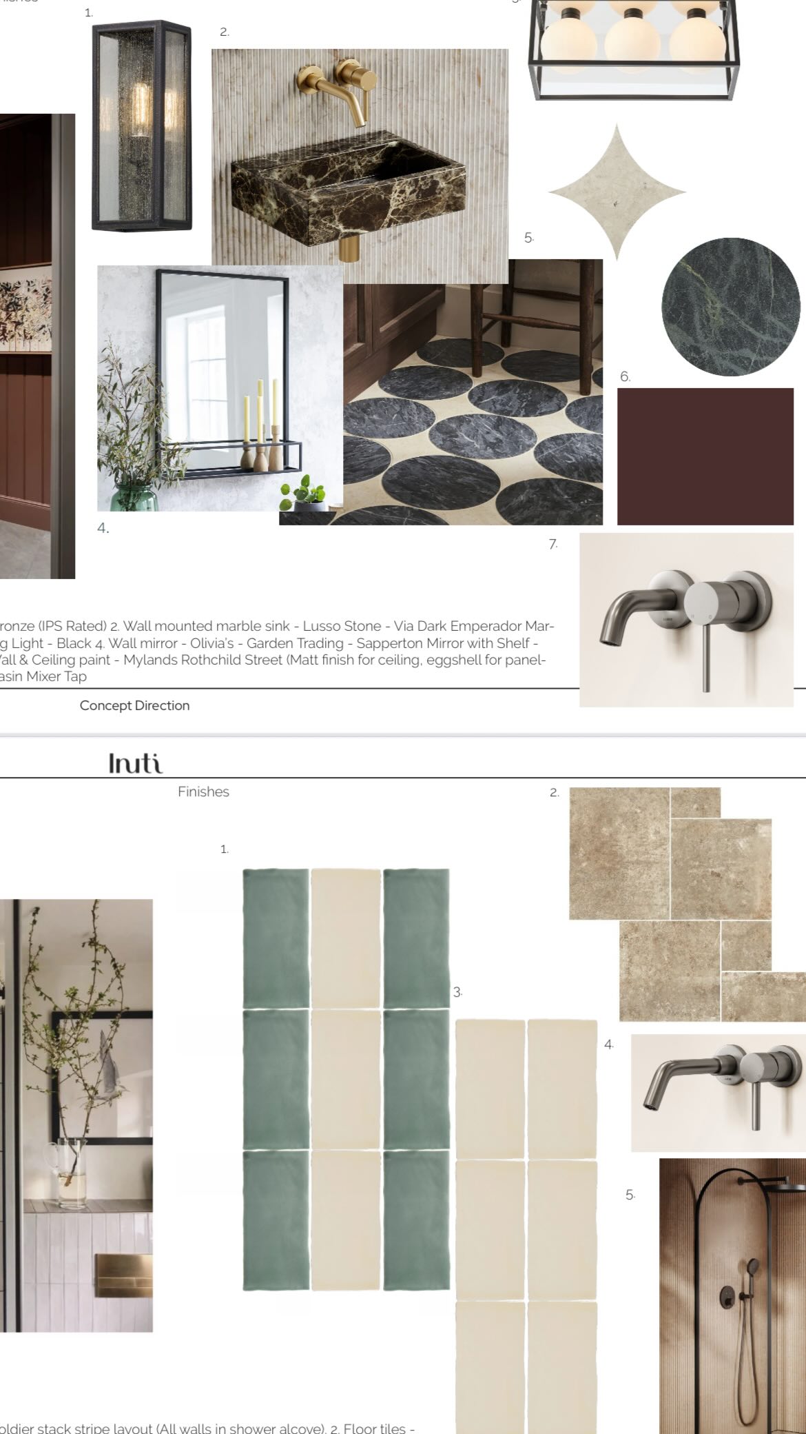 We’re excited to share a first look at the bathroom moodboards for a beautiful family home in Kingston. Each space is designed with its own distinct palette — from tonal reds and soft pinks to calming blues and greens — giving every bathroom a unique identity.
Carefully selected feature tiles add character and charm, reflecting the personality of the young, vibrant family, while maintaining a cohesive feel throughout the home.
We can’t wait to see these come to life. Which palette speaks to you the most?
#InteriorDesign #BathroomDesign #MoodboardInspiration #FamilyHome #DesignDetails #londonhomes #bathroomrenovation #bathroominspo #homespa #interiordesignercotswolds #interiordesignerbristol