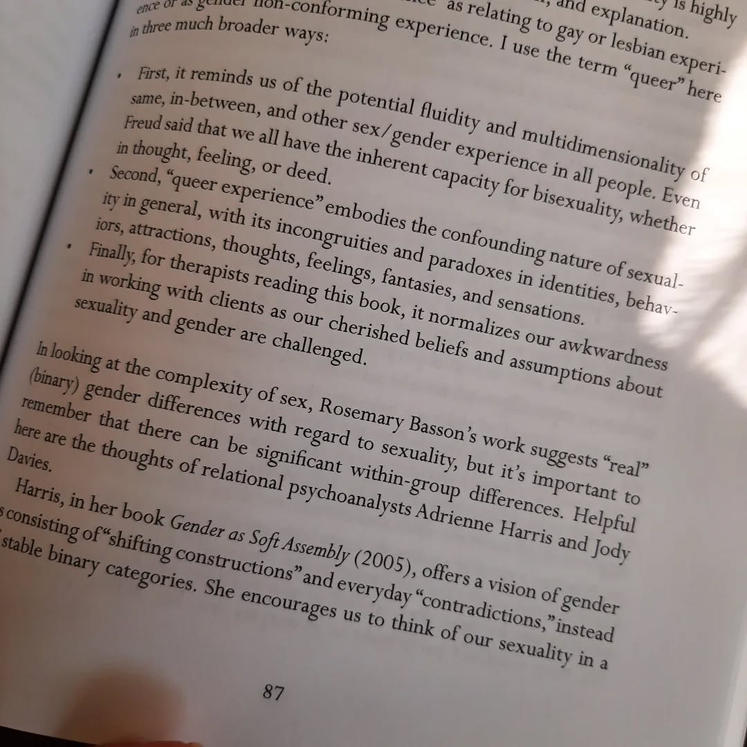Has anyone read Gender as Soft Assembly, referenced in this text? What did you think of it?
