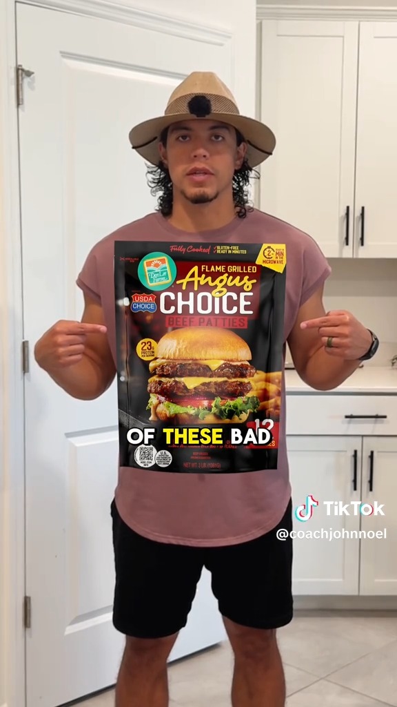 Want us to cook for you? We got you: Flame-Grilled Angus Choice Beef Patties.
If you're feeling adventurous, Coach John Noel shows you how it's done—with a high-protein Big Mac-style salad.
🔥 No drive-thru. Just delicious food, fast.
🎥 Watch the full TikTok here.
📦 Available at Sam’s Club.