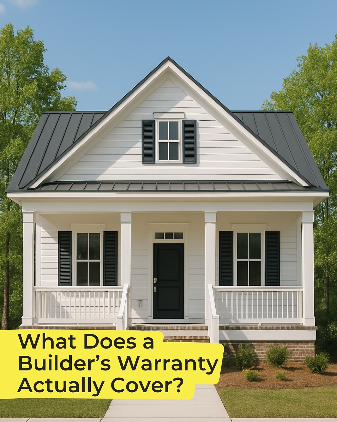 Thinking about buying new construction?
Before you close, make sure you understand exactly what your builderās warranty coversāand just as important, what it doesnāt.
ā
Most builder warranties cover windows, doors, roofs, HVAC, plumbing, and electrical systems for 1ā2 years.
ā
Major structural elements could be covered for up to 10 years.
ā But donāt expect coverage for appliances, minor cracks, or landscaping.
Swipe through this post ā”ļø to learn the key questions you should ask before you buyāand how to research your builderās warranty reputation like a pro.
Knowledge is peace of mind.
What more information? DM, comment below, or check our link-in-bio.