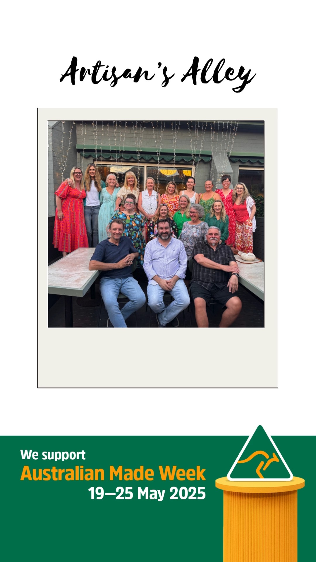 🥇 Meet Team Australian Made - Mornington Edition! 🥇
These are the incredible faces behind the magic at Artisan's Alley – our local makers, creators, and artists who pour their hearts into every handcrafted piece.
When you choose to shop with us, you're not just buying a product – you're backing our home team! You're supporting talented locals who create jobs, boost our community, and keep traditional crafts alive right here on the Mornington Peninsula.
Because no matter what you're buying, when you buy Australian Made, we all WIN! 🏆
This Australian Made Week, come and discover the stories behind the stunning creations. From ceramics to textiles, jewelry to woodwork – every piece tells a uniquely Australian story.
📍 Find us on 17 Main Street, Mornington
🕐 Open 10am - 5pm Tuesday to Saturday, 10am - 4pm Sunday
Come meet the makers, touch the quality, and take home something truly special. Your community is counting on you!
#AustralianMadeWeek #TeamAustralianMade #MorningtonMakers #ShopLocal #AustralianMade #ArtisansAlley #MainStreetMornington #MorningtonPeninsula #HandmadeInAustralia #SupportLocal