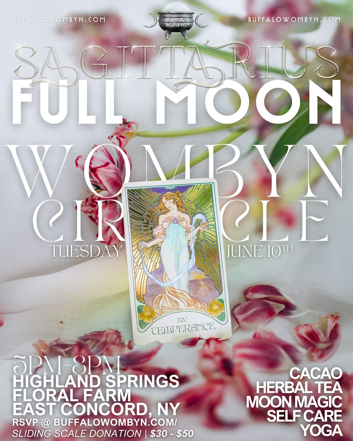 NEXT FULL MOON CIRCLE JUNE 10th
Join us as we gather under the Sagittarius full Strawberry ๐ moon
We gather in sisterhood to express ourselves around what this astrologically might bring up. We will indulge in
Cacao
Tea
Treats
Yoga/movement
Surrounded by the enchanted gardens of @highlandspringsfloral
LINK IN OUR BIO ๐งโจ