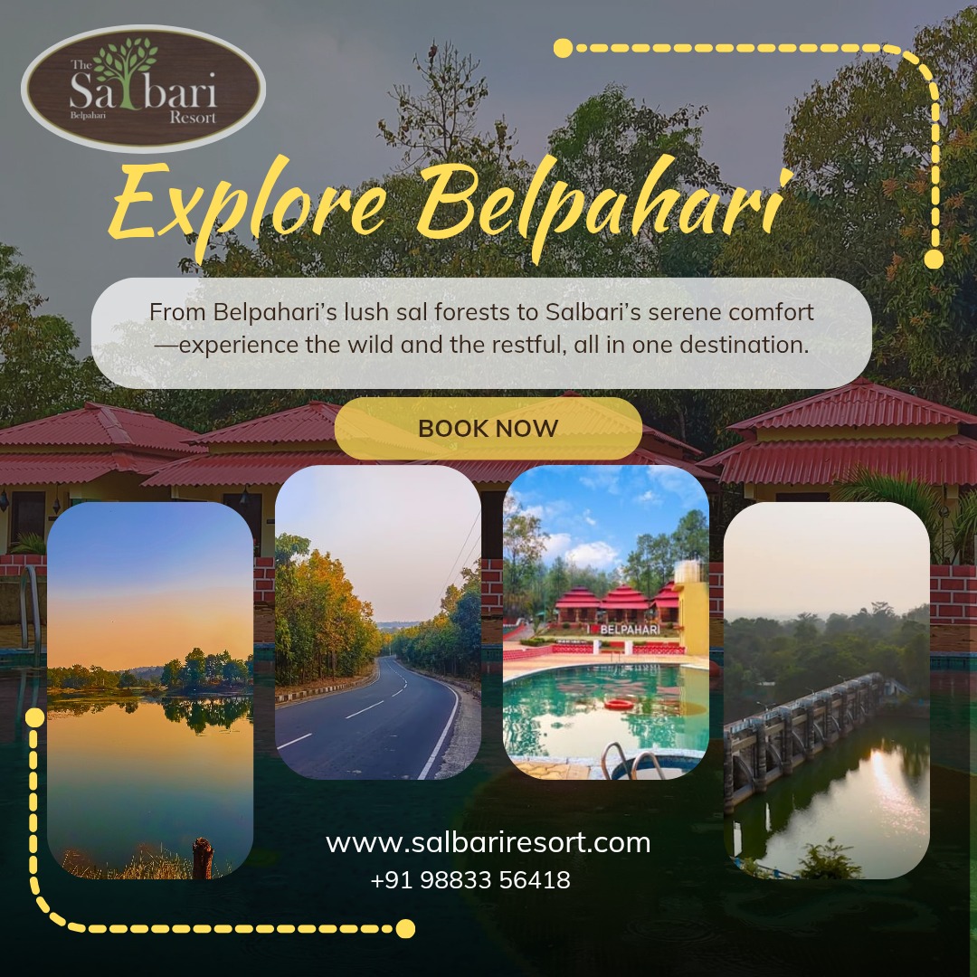 Looking for peace?
Escape to nature’s lap at Salbari Resort, Belpahari, West Bengal!
Experience the perfect blend of tranquility and comfort surrounded by lush sal forests.
What we offer:
– Serene natural surroundings in the heart of Belpahari
– Comfortable cottages with modern amenities
– Swimming pool to relax and refresh
– Free WiFi to stay connected in nature
– Perfect for family vacations, group stays & romantic getaways
Whether it’s a weekend break or a special celebration, Salbari Resort, Belpahari is your ideal destination!
Book your stay today!
Contact us: +91 9883356418
Website: www.salbariresort.com
#NatureEscape #SalbariResort #Belpahari #ForestRetreat #WeekendVibes #ResortLife #RuralLuxury #WestBengalTourism #EcoStay #RusticCharm #GetawayGoals #HiddenDestinations #TravelIndia #PeacefulPlaces #WanderlustIndia