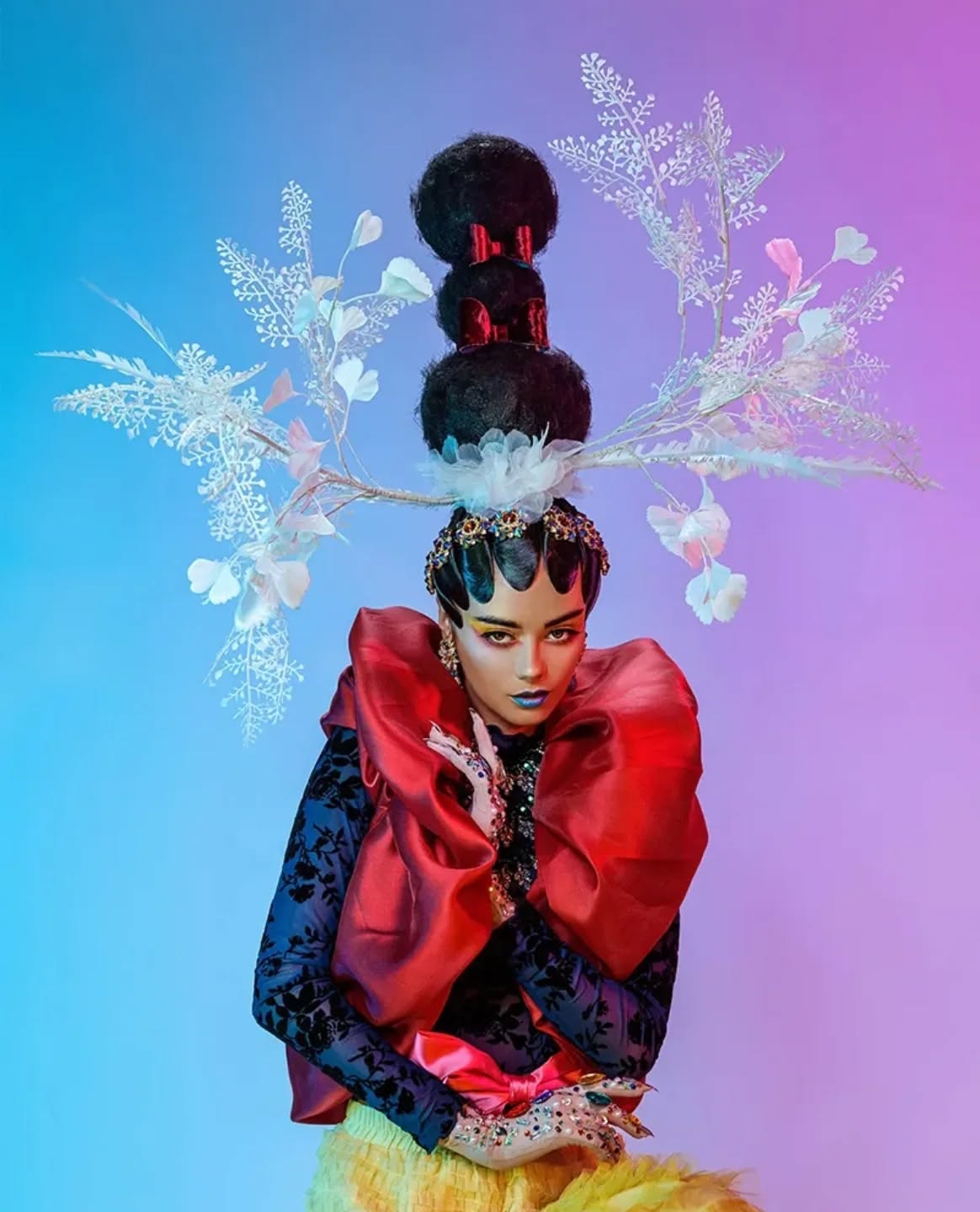 2025 Australian Hairdresser of the Year Finalist collection. RETRO SYNTH by Paul James Graham