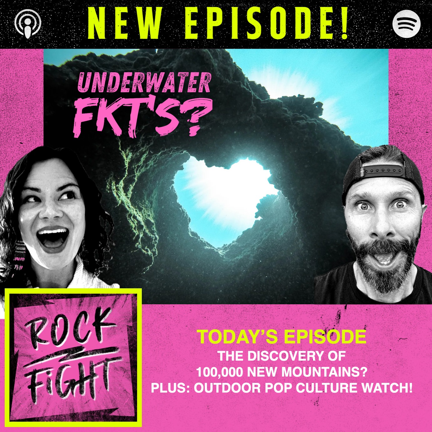 Today on The Rock Fight Colin and Shawnté dig into some stories to come out of the outdoor adventure community. On the docket:
🪨 100,000 new mountains were discovered below the ocean's surface. No one tell Killian Jornet. We don't want him to drown trying to run all of them in a single day.
🪨 One person died and 3 others went to the hospital due to excessive heat during a recent trail half marathon and we're really hoping no one gets blamed for this.
🪨 Outdoor Pop Culture Watch! Colin & Shawnté react to the some recently released trailers!
🪨 Lastly for The Parting Shot, Colin reacts to news that skiing visitation numbers were up this year and hope isn't how people are discovering the outdoors.
Listen to The Rock Fight on your favorite podcast app or just click the link in bio.