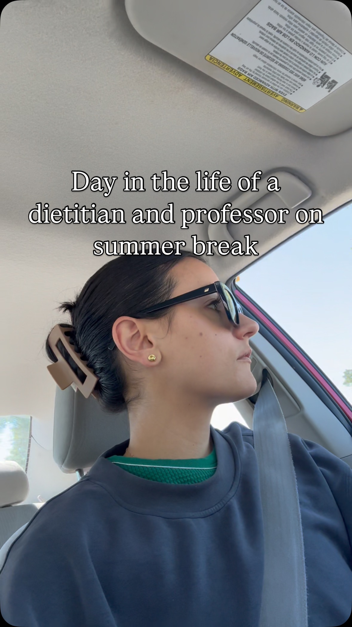 Come with me for a day in the life of a dietitian and professor on summer break. This is a pretty standard Friday in the summer for me. I try to only see one or two clients on Friday and keep it to be more of a true day off. 🤍#professor #dietitian #dailyvlog