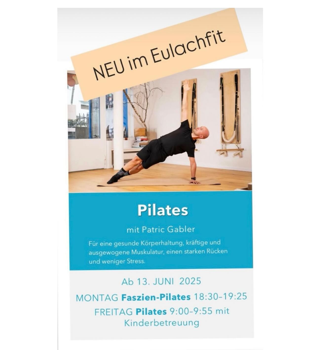 #pilates #elgg #eulachfit #gruppenfitness #faszien