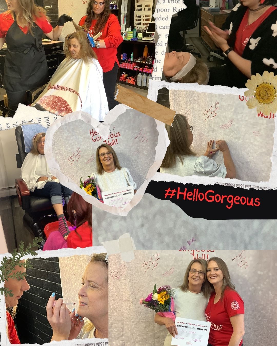 Today, we had the honor of giving a Hello Gorgeous makeover to someone incredibly special—everyone’s Aunt Joyce.
Joyce was diagnosed with multiple myeloma earlier this year after months of back pain and surgery finally led to an answer. She’s currently undergoing chemotherapy and has received a hopeful prognosis, thanks to early detection and medical advancements.
While she may be Theresa’s aunt by blood, she’s truly all of our Aunt Joyce. She sews the aprons and capes that wrap our guests in care, revives our dying plants with a green thumb only she possesses, and fills our space with a quiet strength that inspires us all.
Her sister Carol, Theresa’s mom, passed from the same illness years ago. We know she was with us in spirit today—beaming with pride, because we would’ve given her a makeover too.
Joyce, you are loved beyond measure. Thank you for letting us pamper you today. You deserved every moment.
#HelloGorgeous #MultipleMyelomaAwareness #AuntJoyce #StrongerTogether #CustomCutAndStyle #InLovingMemory #hellogorgeousofhope