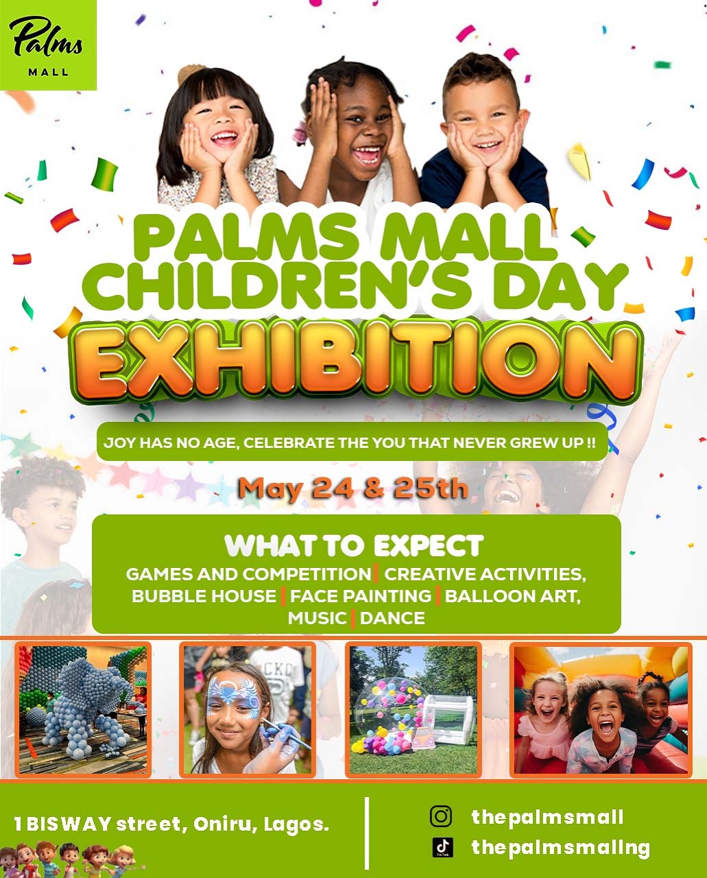 Fun, colors, creativity, and prizes! Our Children’s Day Exhibition has it all — painting, bead-making, games, competitions & lots of smiling faces at The Palms Mall 🌴
Happy Children’s Day Palms Family 🌴🎉