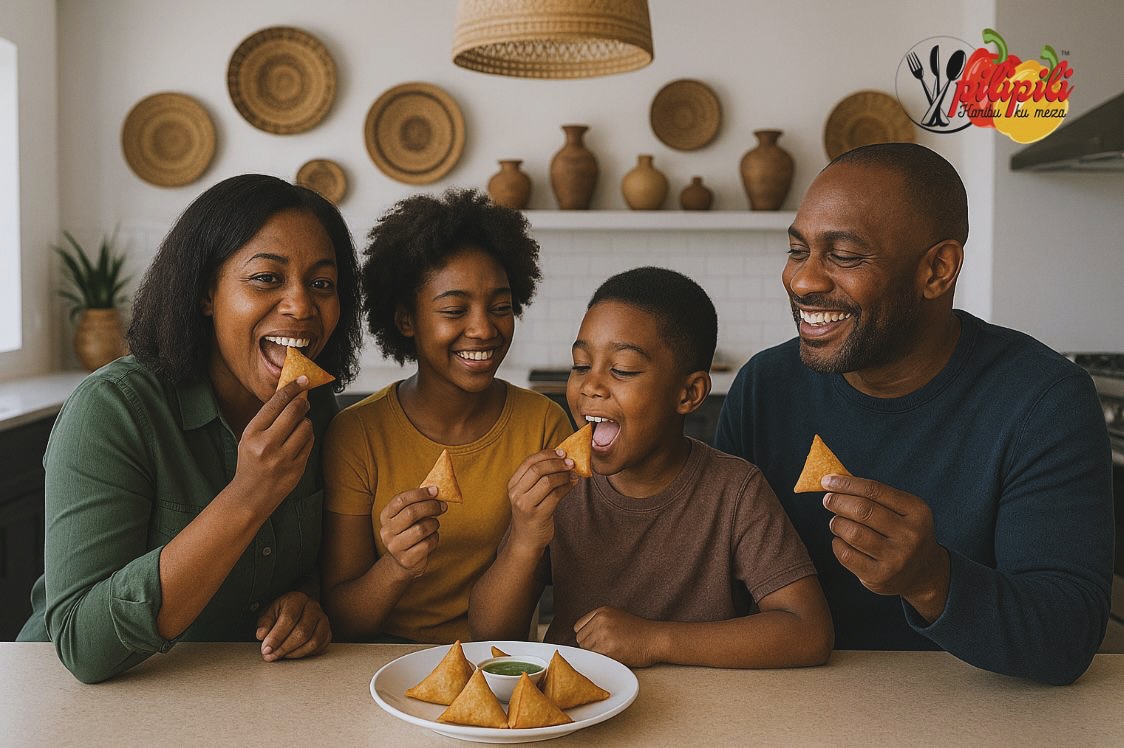 So sehen Samosa-Momente aus!
Knusprig, würzig und einfach unwiderstehlich – genau wie du sie von früher kennst.
Mit unseren Samousas holst du dir nicht nur den echten Street-Food-Vibe nach Hause, sondern auch unseren kulinarischen Geschmack.
Frittieren, teilen, genießen.
Wer steht bei dir als Erstes vor der Tür, wenn’s nach Samousas riecht?
#SamosaLove #kkpilipili #PiliPili #AfroFood #TasteOfAfrica #SoulFood #FoodVibes #StreetFoodMagic #KnusprigLecker