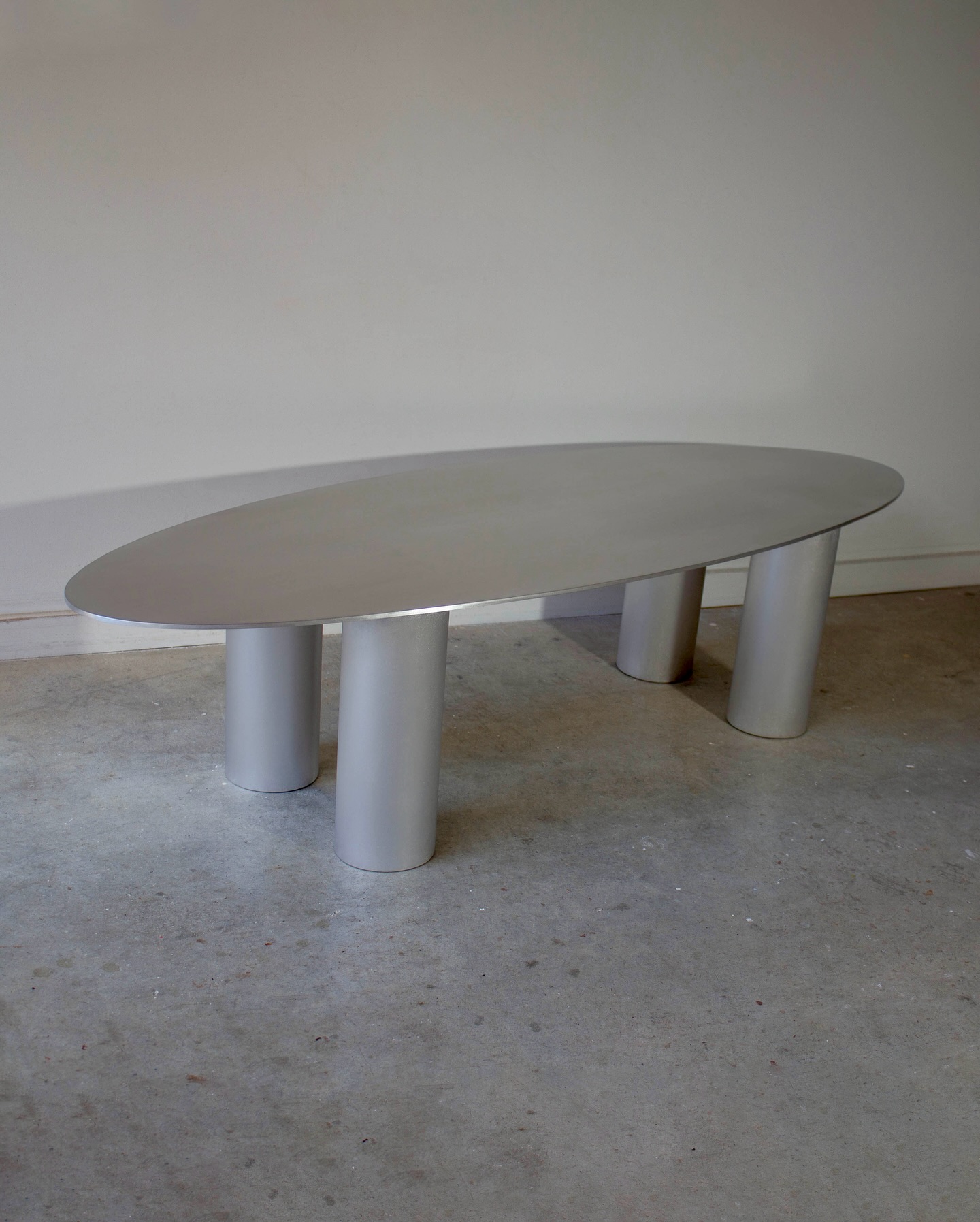 Custom aluminium coffee table completed this week. Loving working on raw aluminium things at the moment!
