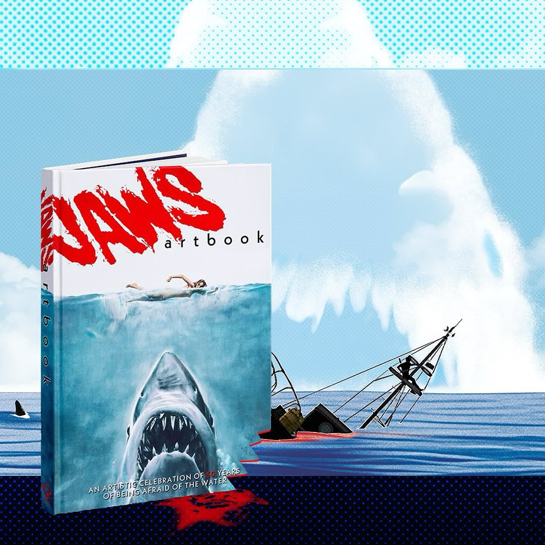 You’re going to need a bigger bookshelf! I am extremely happy to announce that my Jaws poster has been chosen to be part of the Printed in Blood Jaws 50th Anniversary art book. Jaws is my all-time favorite film, so I am honored to be included in this book featuring art from some of the top poster artists working today. Preorder the Hardcover or Deluxe Slipcase Edition now at https://jawsartbook.com before they’re all gone! #JAWS50 #jaws #jaws50thanniversary #movies #popculture #adventure #horror #thriller #art #artbook #celebration #classic #stevenspielberg #weregonnaneedabiggerboat @printedinblood
@thedailyjaws @arts_horror_movie @ampposters @layeredbutter @codacurates