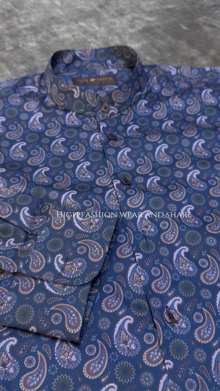 Timeless paisley for those who master the art of details.🖌️🤍
#estebartin #sgtailor #customade #customeshirts #tailormade #paisleyprint