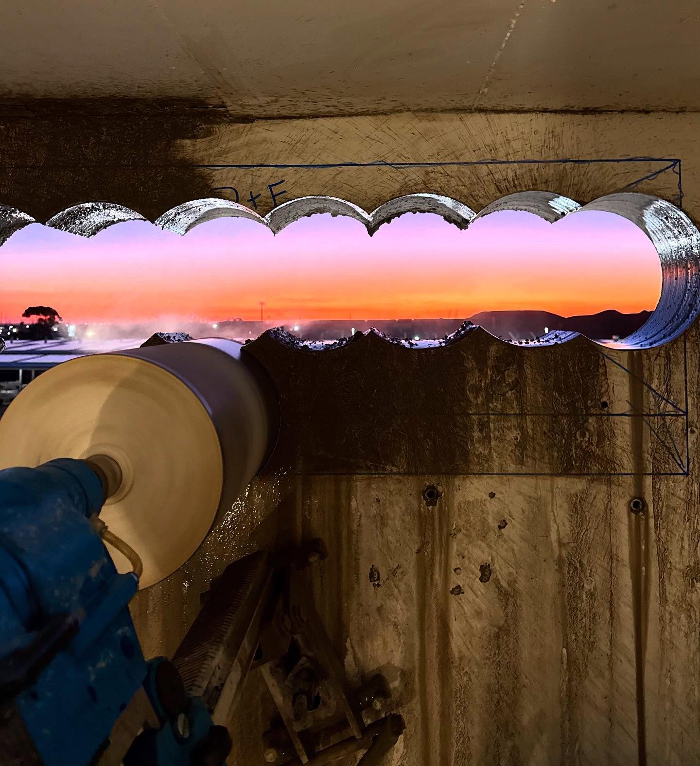 Coring with a view. 🌅
#cuttingforce #cutting #tyrolit #hilti #australia #melbourne #gippsland #traralgon #coredrilling #cutting #grinding #concrete #scaning #flushcutting
#ringsawing #wiresawing #handsawing #roadsawing #generator #furphy #site #construction
