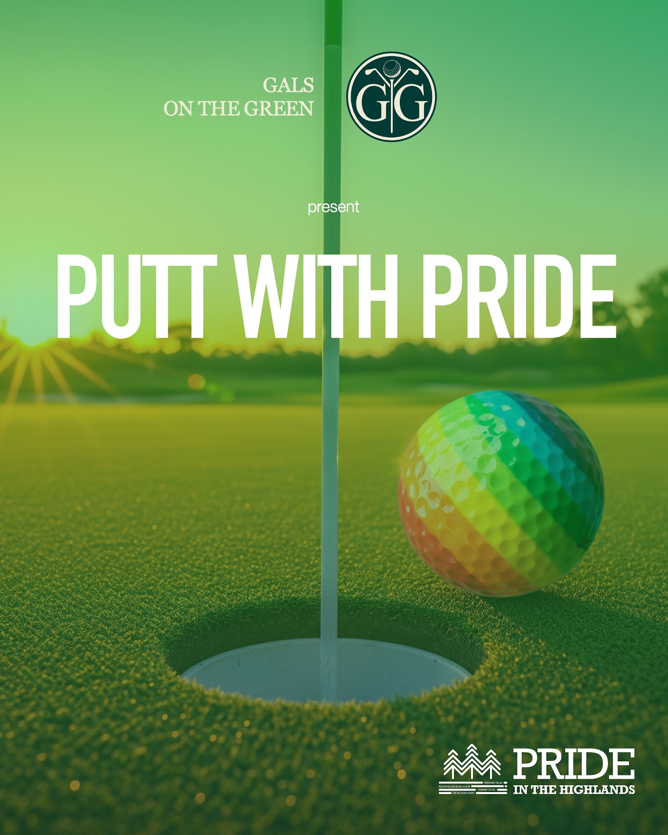 Join us this Tuesday, June 24th for the second Putt With Pride social golf night at Pinestone Golf Course in Haliburton hosted by our friends Gals on the Green!
Never swung a club before? No problem! This is a fabulously fun event where no previous golf experience is necessary!
Wondering if you can sign-up as a group? Absolutely! Whether you’re a single, duo or foursome - Everyone is Welcome!
Use the QR code or head over to the Gals on the Green instagram account and click on the link for the sign-up sheet. @golfgalshali
See you there!