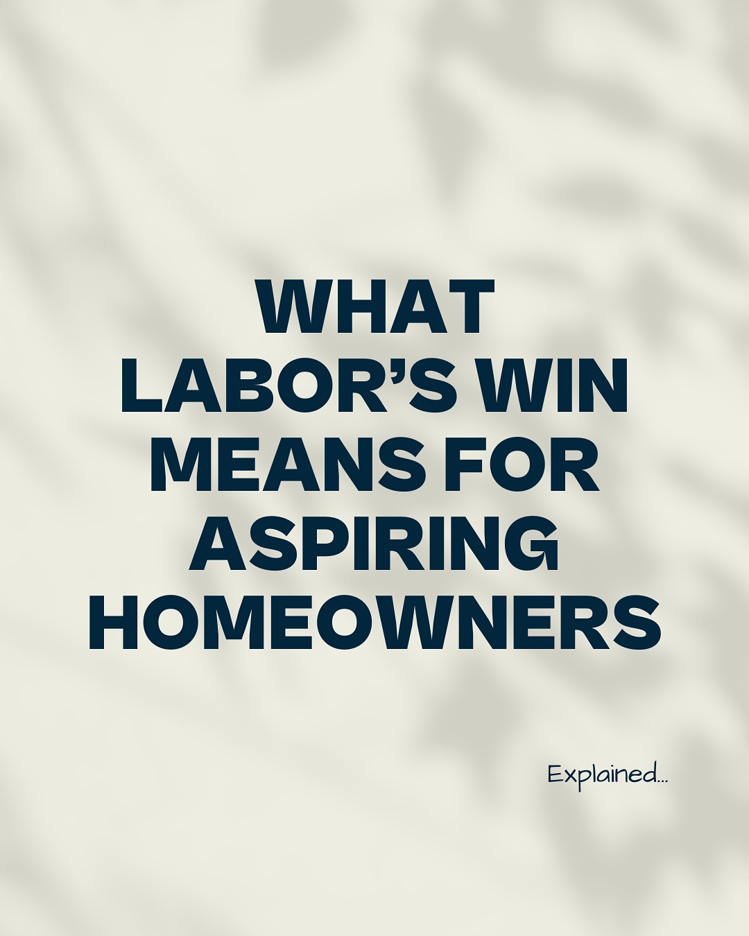 The federal election is done and dusted, with Labor achieving a landslide victory. So how did aspiring homeowners fare? Let’s take a look!
#firsthomebuyers #mortgage #financebroker #mortgagebrokeradelaide #adelaideproperty