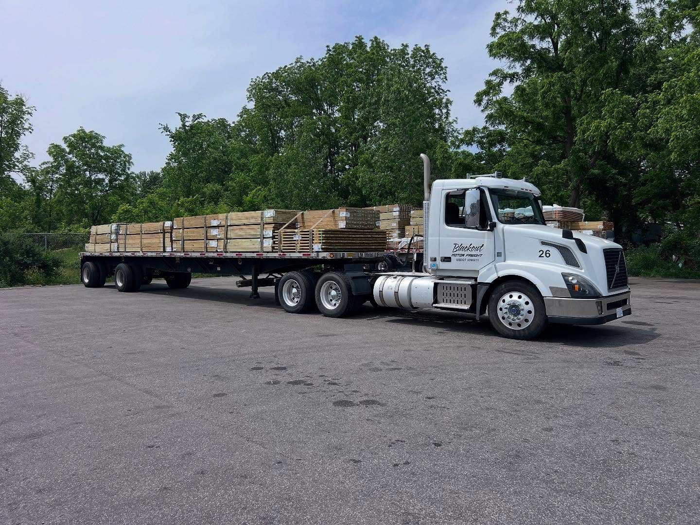 Brutus out here putting in work! We are looking to add a driver, if you know anyone looking have them reach out to us.