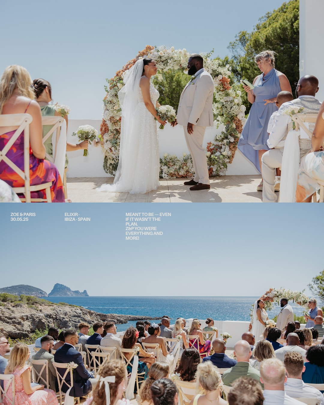 Sometimes the best days come when you least expect them! Zoe and Paris’s wedding, set against the breathtaking Elixir and Es Vedra, was one of those days.
The one that was never meant to be, but I am ecstatic that it did. Shocking to me that these two could so easily have escaped me when meeting them seemed so natural and familiar.
From the moment I stepped in, their energy wrapped around me like I’d known them forever — having them feel so comfortable from the moment we met allowed us to share the day like i was a part of their bridal party, not only enabling us to capture some brilliant images that were incredibly ‘them’, but also having the most epic day, or as Zoe told me at the end of the night, ‘the best day of their lives!’
And boy did I learn some stuff in the speeches! @kingpmoney KNOWS how to tell a story or two.
Thanks to @rampagesound that dance floor got ravaged!
Congratulations to @zedemdubs and @kingpmoney ❤️❤️ let’s do it again please!
Emotional ceremony held by @ibizacelebrant had everyone in laughter and years in equal measure.
Talented @mashafilmsibiza on video
Second shooter @anasanzphotography
@smack_ibiza bringing the glam.
Dress @millanova boutique @marrime_bridalwear
Rolling up to @elixiribiza in style @rollsroyceibiza
Planner @yourweddingangelelixir
@thesteamstressibiza keeping everyone looking on point.
Live music ramping up cocktail hour @rickycarlyacousticduo