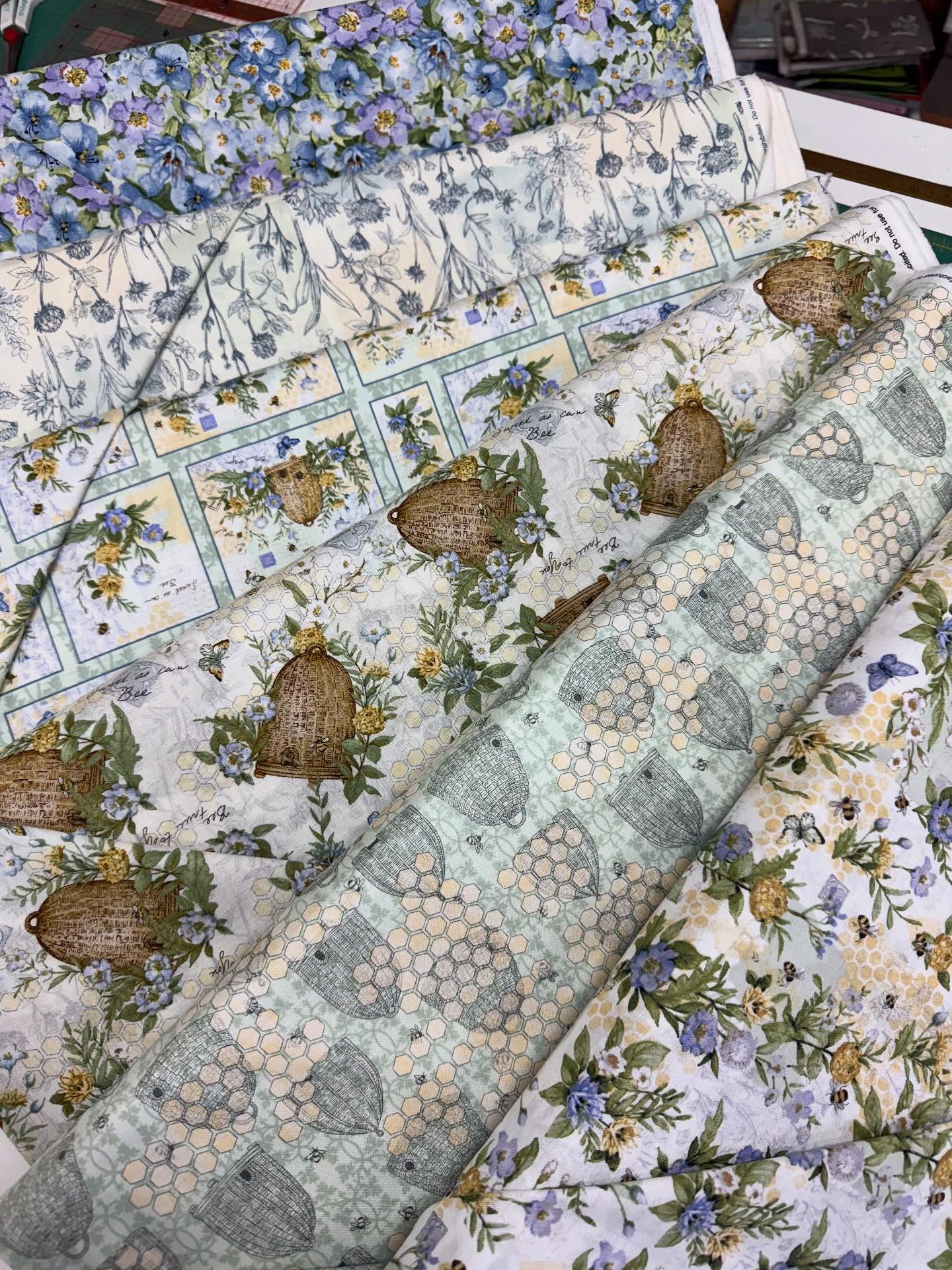 New Fabric. Sweet as can Bee 🐝