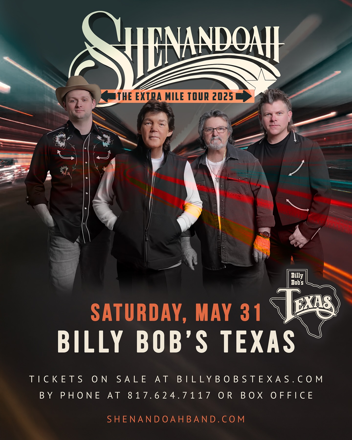 We’re back at the one and only @billybobstexas, tonight!! Let’s light it up, Ft. Worth! Tix at Billybobstexas.com.