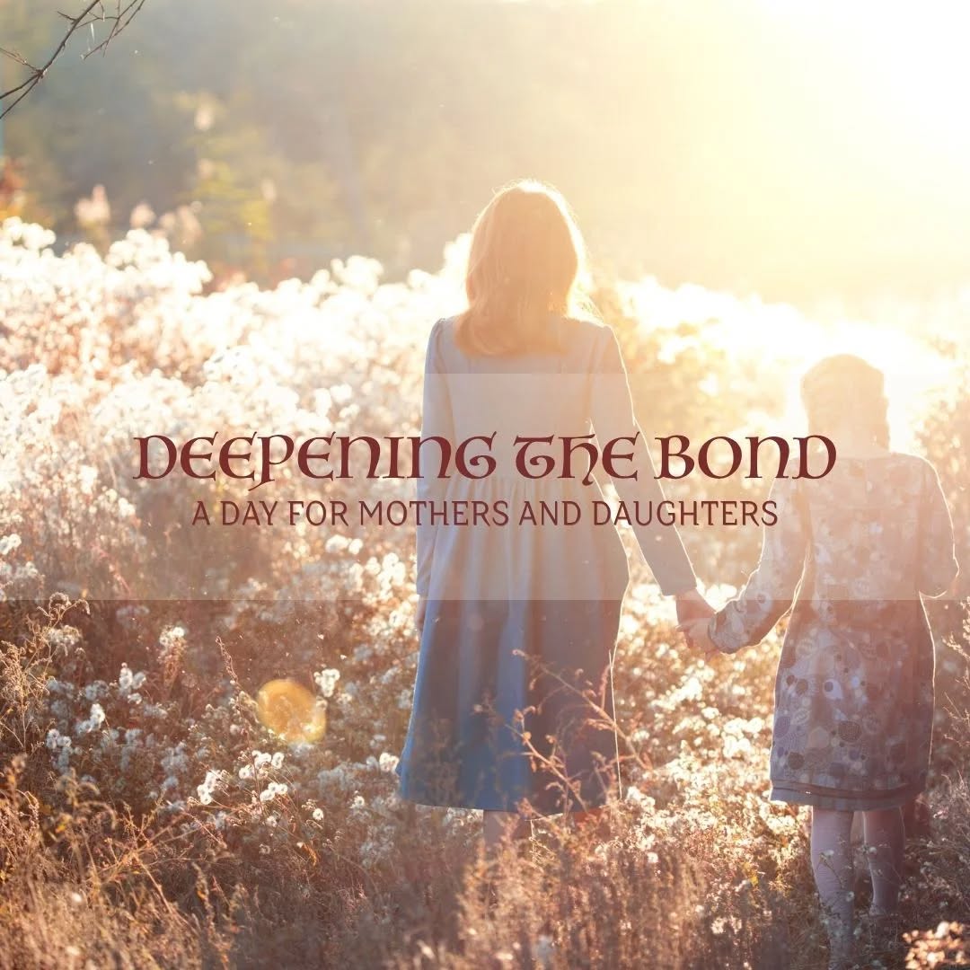 A sacred day for mothers & daughters is coming…
Something special is blooming. This July, step away from the noise and into connection.
Sign up now to stay close to the heart of it.
Link in bio
#MothersAndDaughters #MenstrualWisdom #ComingOfAgeRitual #SacredFeminine