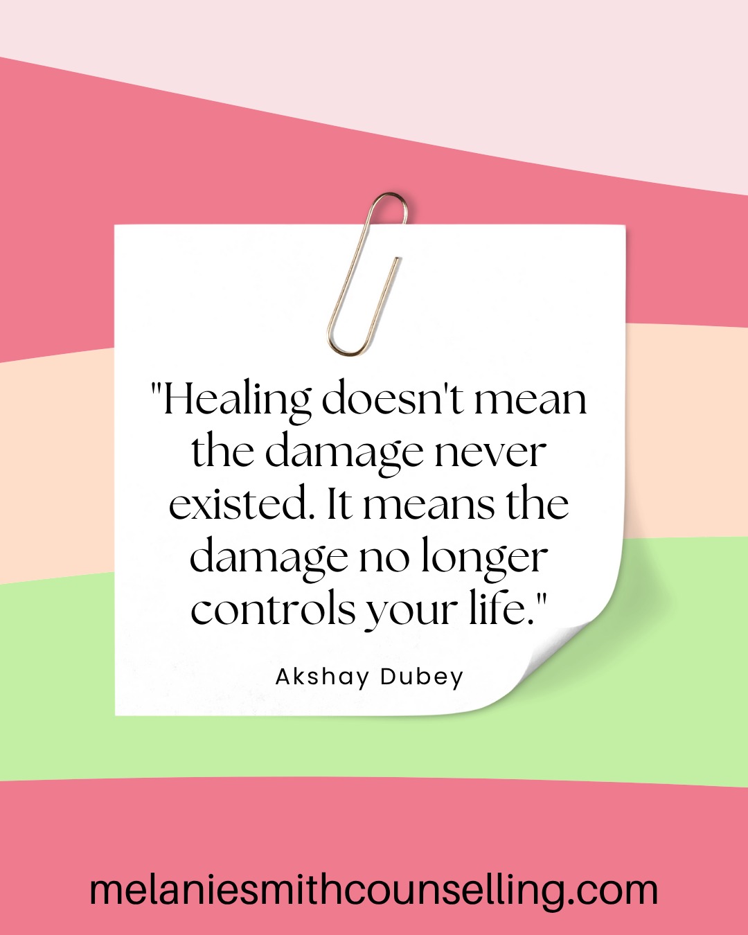 ✨ With Melanie Smith Counselling, you're not alone on the path to healing.