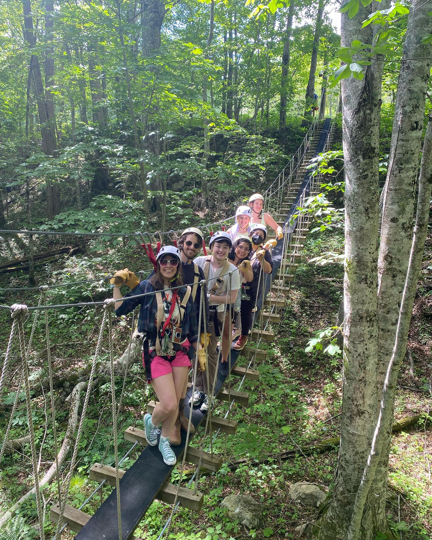 Zip Lining @hawksnest.adventures was so much fun! The weather was perfect and the crew made us feel safe and welcome 🌞🌈🤙
These are the kind of alcohol free adventures we raise money for through selling our mock-tails!
What should we do next? I’m thinking white water rafting or horseback riding 🌊🐴✨
Heck, we got @boonerangfest weekend ahead of us, por que no los dos!?
Come have a mocktail and let’s go on an adventure!!! 🍹🌎😋🥥🌈✨🧿