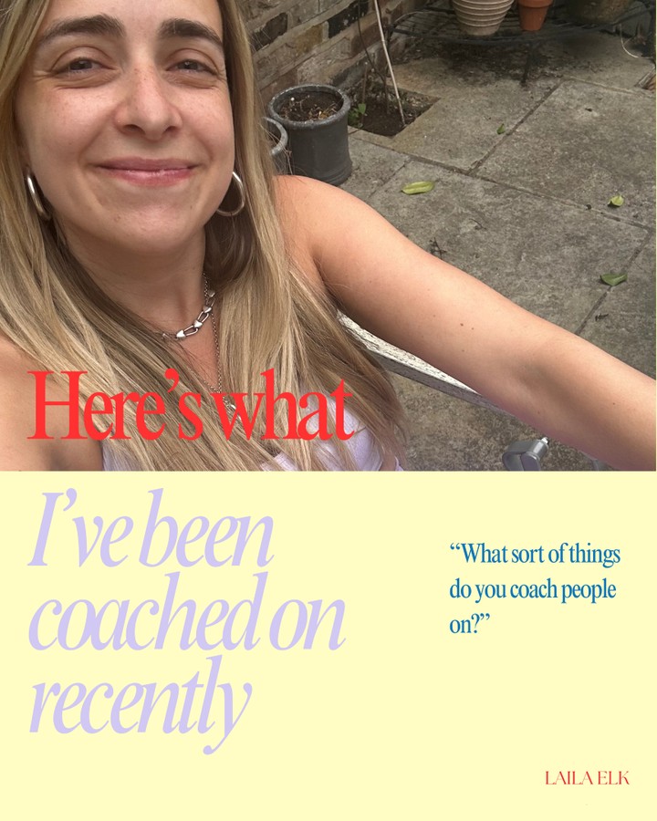 People often ask what sort of things I coach people on as a coach for creatives and entrepreneurs. Well, the answer is different for everyone, it’s bespoke to what individuals need that day or week. It’s often not about their work itself but about the thing behind or around the work.
For example, here are some things I’ve been coached on (Yes, I also get coaching as a coach) over the past few months as I’ve been building out my coaching business.
#businesscoach #transformyourthinking #enhanceyourlife #wellness #leadershipdevelopment #showuptolife #coaching #creatives #entrepreneurs #foryou
