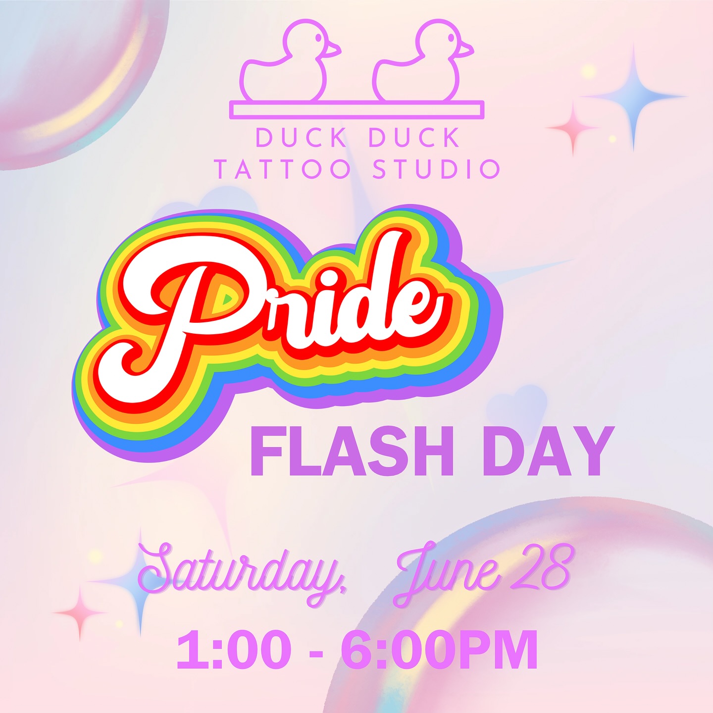Since we had such a great turnout at LV Pride and we sadly ran out of spots, we are going to do another Pride flash day at the studio!! ❤️🧡💛💚💙💜
Come get your Pride on with flash from @karpa.tattoo @fruitsofmyyouth.tattoo and @tatted_ken_doll 🏳️🌈🏳️⚧️
Karpa and Taylor will have the same flash available as LV Pride (check out their profiles to see) and Brian will be posting soon!
1:00-6:00pm
Duck Duck Tattoo Studio
5300 Butler St.