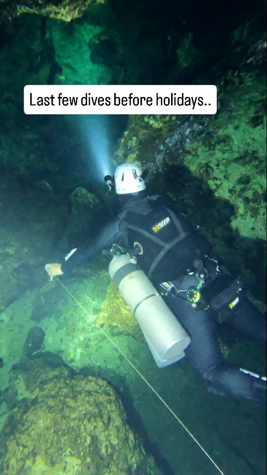 Last few dives before a change of scenery. UK here we come.
#sidemountdiving
#cavediving #cavetraining #padi #tdisdi #scuba #minediving #lightmonkey @lightmonkeyofficial @apeksdiving @tdidivers @diverite_equipment