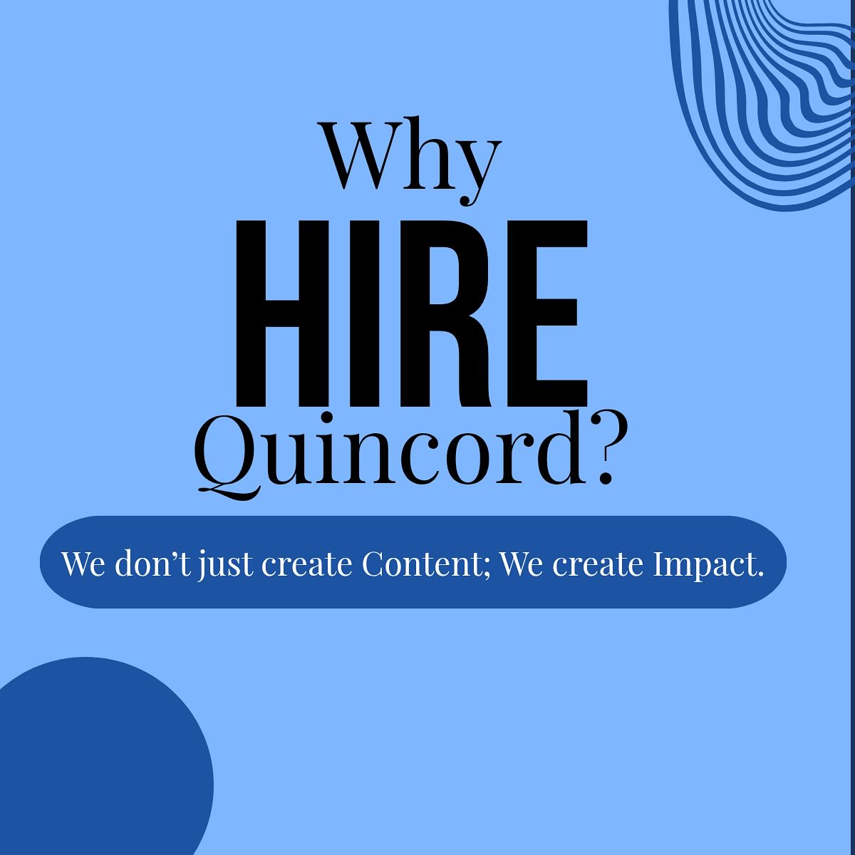 Why settle for average when your brand deserves extraordinary?
📈 From strategy to storytelling — Quincord crafts digital experiences that click.
Let’s build your next big thing, together. 💼✨
#WhyHireQuincord #DigitalWithImpact #BrandingExperts #SocialMediaStrategy #ContentThatConverts #MarketingWithMeaning #QuincordMedia #CreativeAgency #DigitalGrowth #YourVisionOurMission