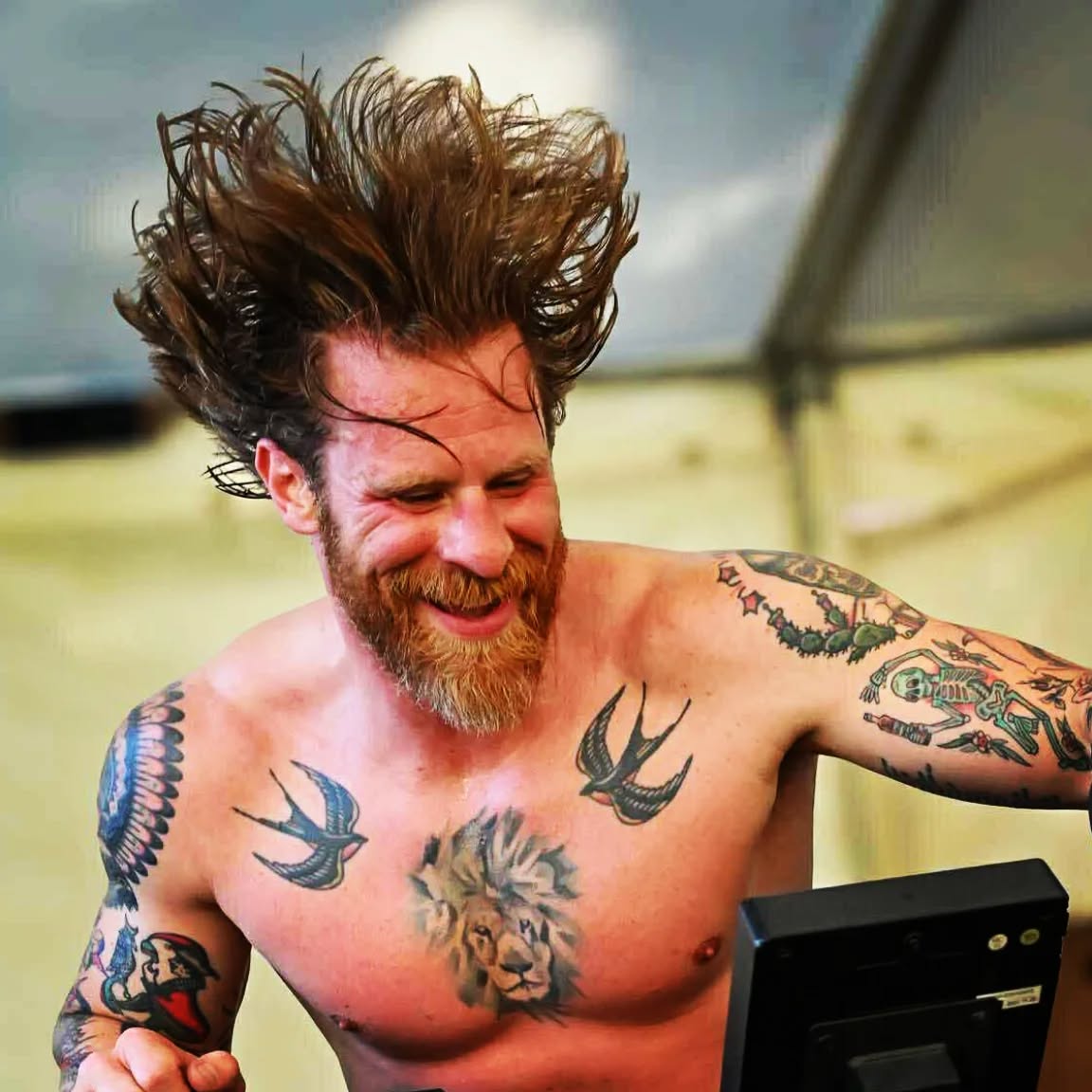 Sometimes it's fun.
Sometimes it's about building strength and muscles.
Sometimes it's just therapy.