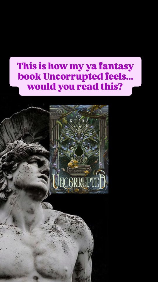 This is how my ya fantasy book feels… Would you read this?
UNCORRUPTED is a ya fantasy greek mythology book about a shy bookworm who is stranded on an island to be hunted by greek mythology creatures that want to tear her apart and her only allies are a group of ruthless survivors who could turn on her at any moment…🏛🗡☠️🏺🌴
I'm also looking for arc readers 👀 So if you think this is the book for you sign up with the link 🔗 in my bio✨️
#greekmythologybooks #yafantasybooks #greekmythologybook #wouldyoureadit #readers
