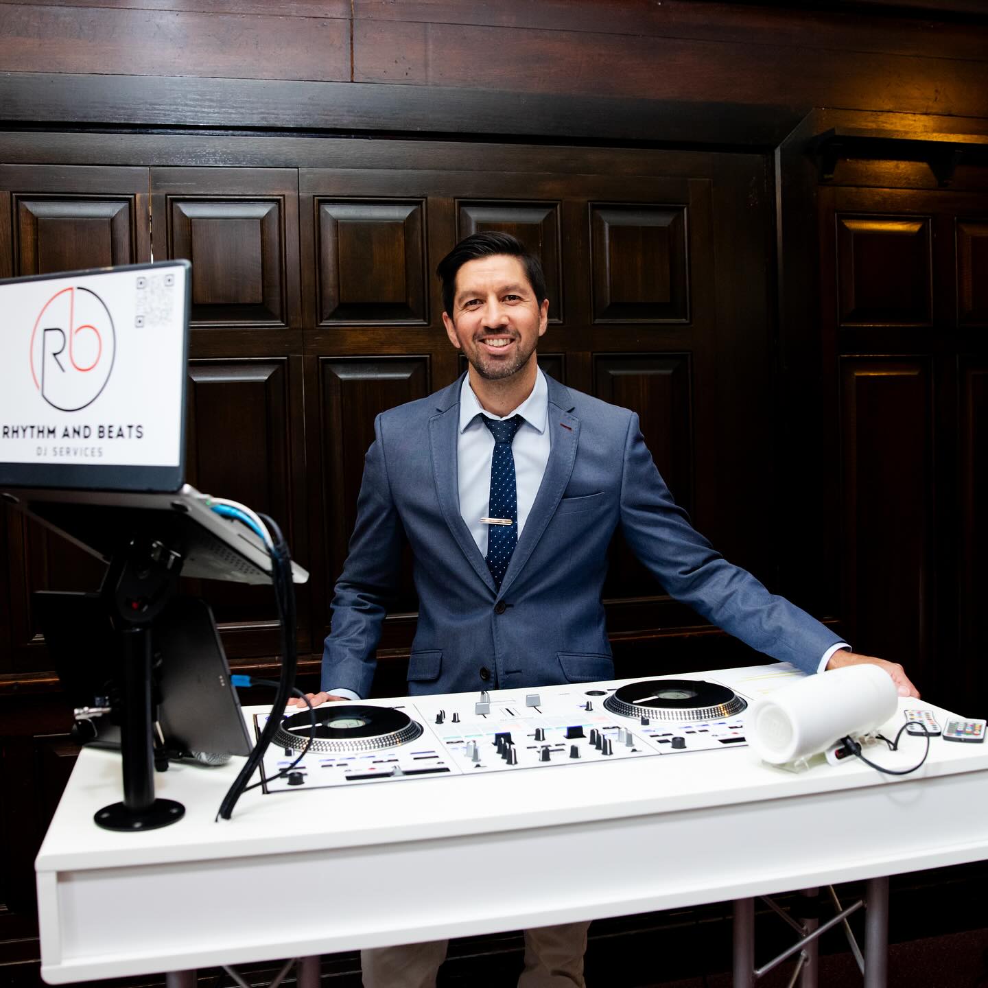 Love this backdrop! @wattleparkchalet #melbournedj #melbourneweddingdj #thernbdj