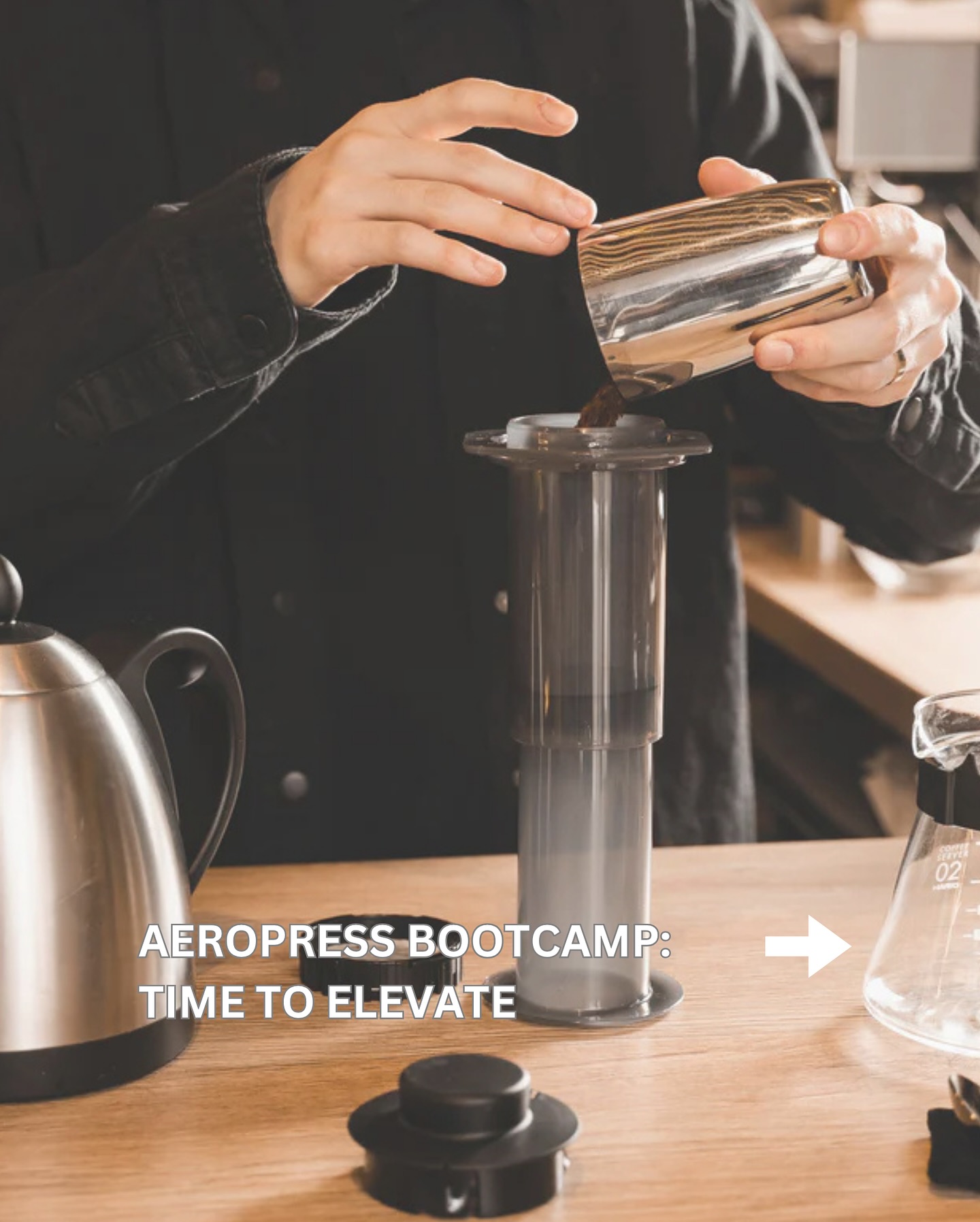 New Event Drop: AEROPRESS BOOTCAMP 🚨
☕ Calling all home brewers, coffee lovers, and curious first-timers — this one’s for you.
Join our Aeropress Bootcamp and learn to brew 4 world-champion recipes using 4 freshly roasted specialty beans.
🎯 Perfect for:
✔️ Beginners wanting café-quality at home
✔️ Coffee nerds chasing better taste
✔️ Anyone ready to level up their brew game���
🔸 4 Championship Recipes
🔸 4 Curated Single-Origin Beans
🔸 Step-by-step Brewing Experience
🔸 Exclusive Event-Day Discounts
🔸 On-the-house drink & surprise giveaway
Limited spots. On-the-house drink + exclusive discounts included.
🎫 Link in bio to book!
#AeropressBootcamp #11thRCoffee #CoffeeLoversTO #SpecialtyCoffee #HomeBrewCrew #12thHourHeroics #BrewLikeAChamp