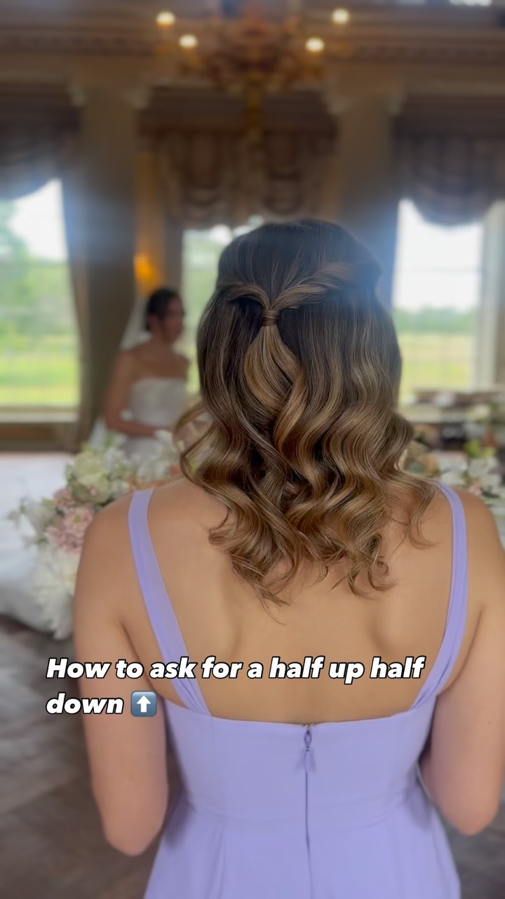 How to ask a half up half down hairstyle ๐๐ป
A half up half down can be done in sooo many ways! Hereโs some simple terms to make it easier for you and your stylist - check out the reel for the terms
๐ค Save this to show your stylist or come back to at a later date
๐ค Follow for more hairstyle tips
Wedding hairstyles | Wedding hair up | Bridal hairdos | Bridal half up half down | Half up Half down hairstyles | Wedding half up half down hairstyles
#halfuphalfdown #hairupanddown #bridehairguide #melissaoldridge bridalhairstylist #bridalhairinsurrey #professionalhairphotos #hairupdos #weddinghairstylist #weddinghairupdos #bridalhairstylistwoking #bridalhairstylistsurrey #weddinghairstylistsurrey #weddinghairstylistwoking #hairstylistwoking #hairstylistinsurrey #hairstylistinguildford #melissaoldridge #weddinghairideas #weddinghairupdos #weddinghairupdoideas