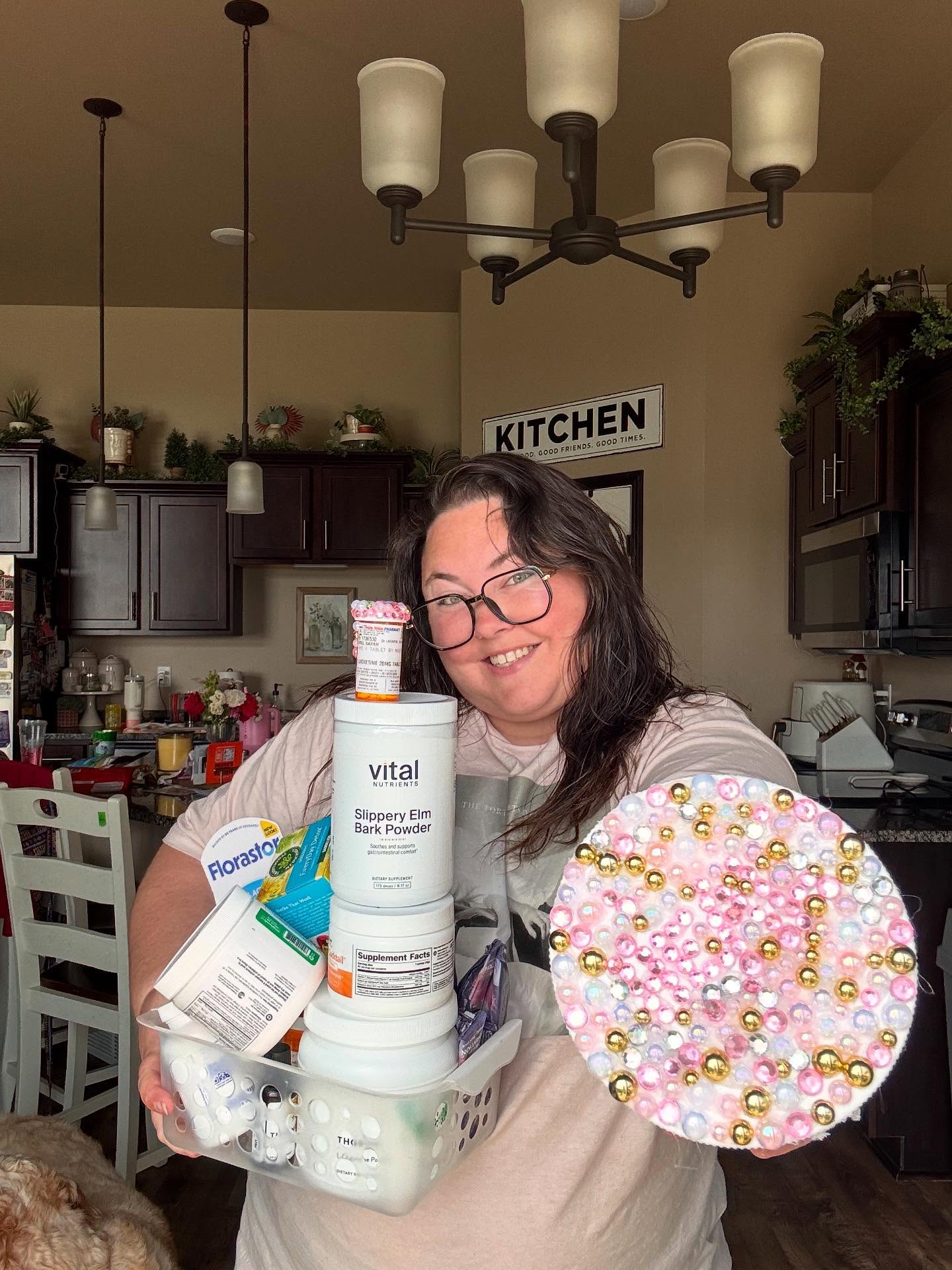 I thought Iād be all dressed up and glowing for this āI started treatmentā postā¦
But the truth is, treatment has me horizontal more often than not.
Between nausea, dizziness, emotional spirals, and random waves of exhaustion, Iāve barely left the couch.
And yet-part of my healing is learning to listen deeper.
Sometimes I really do need to lay down and rest.
Other times, Iām realizing itās my mind that wants to shut down-not my body.
So I check in. I stretch. I breathe. I move a little.
Somatic movement has been a huge part of helping me feel safe in my body again, even on hard days.
Because treatment isnāt just taking a bunch of meds.
Itās castor oil packs.
Itās coffee enemas (yep, weāre going there lol).
Itās massage, chiropractic, somatic tracking, nervous system work, EMDR, therapy, lymph support, trauma releaseā¦
Itās literally retraining my brain to recognize safety.
To absorb goodness.
To stop living like everything is a threat.
The side effects are real. The grief is real.
Grieving the version of me who thought this would be easier.
Grieving the energy I used to have.
Grieving the parts of life and business Iāve had to pause just to try to feel better.
But even in the thick of this-Iām still dreaming.
Dreaming of the next beautiful level of my business.
Dreaming of serving more people. Being fully present with clients. Hosting retreats. Creating from overflow instead of depletion.
And I know deep in my bones⦠healing is whatās going to get me there.
This is the breakthrough before the breakthrough.
And yes, Iām still documenting all of this like itās my full-time job lol.
Because maybe I am a little delulu⦠but that delusion is rooted in vision.
In faith.
In knowing Iām not doing all this for nothing.
I had more I was going to say but⦠ughh brain fog. You get it š
Hereās to slow healing, big dreams, and showing up anyway.