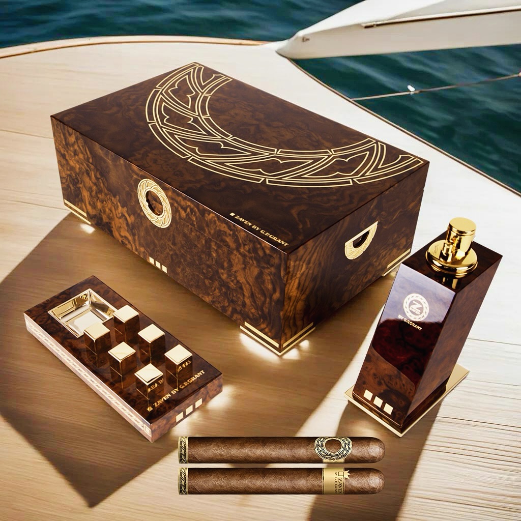 Exclusive handmade humidor ๐ซ๐ท crafted from rare Bubinga wood ๐ชต with 24K gold-plated metal details ๐ and a Spanish cedar interior ๐ฒ. Equipped with two humidifiers and an Elie Bleu hygrometer ๐ง, it holds up to 100 cigars. A limited edition ๐ featuring a hidden lock and jewelled filigree seal on the lid โ a true symbol of luxury โจ. Includes a triple jet-flame lighter ๐ฅ and matching accessories. Collectorโs quality with no compromise.
๐๐ Shop now at www.gpgrant.com ๐๐ซ
#GPGrantHumidor #GPGrantHighEndHumidor #GPGrantUniqueHumodor #GPGrantExclusiveHumidor #HighEndHumidor #exclusivehumidor #UniqueHumodor #Humidor #cigarhumidor #woodhumidor